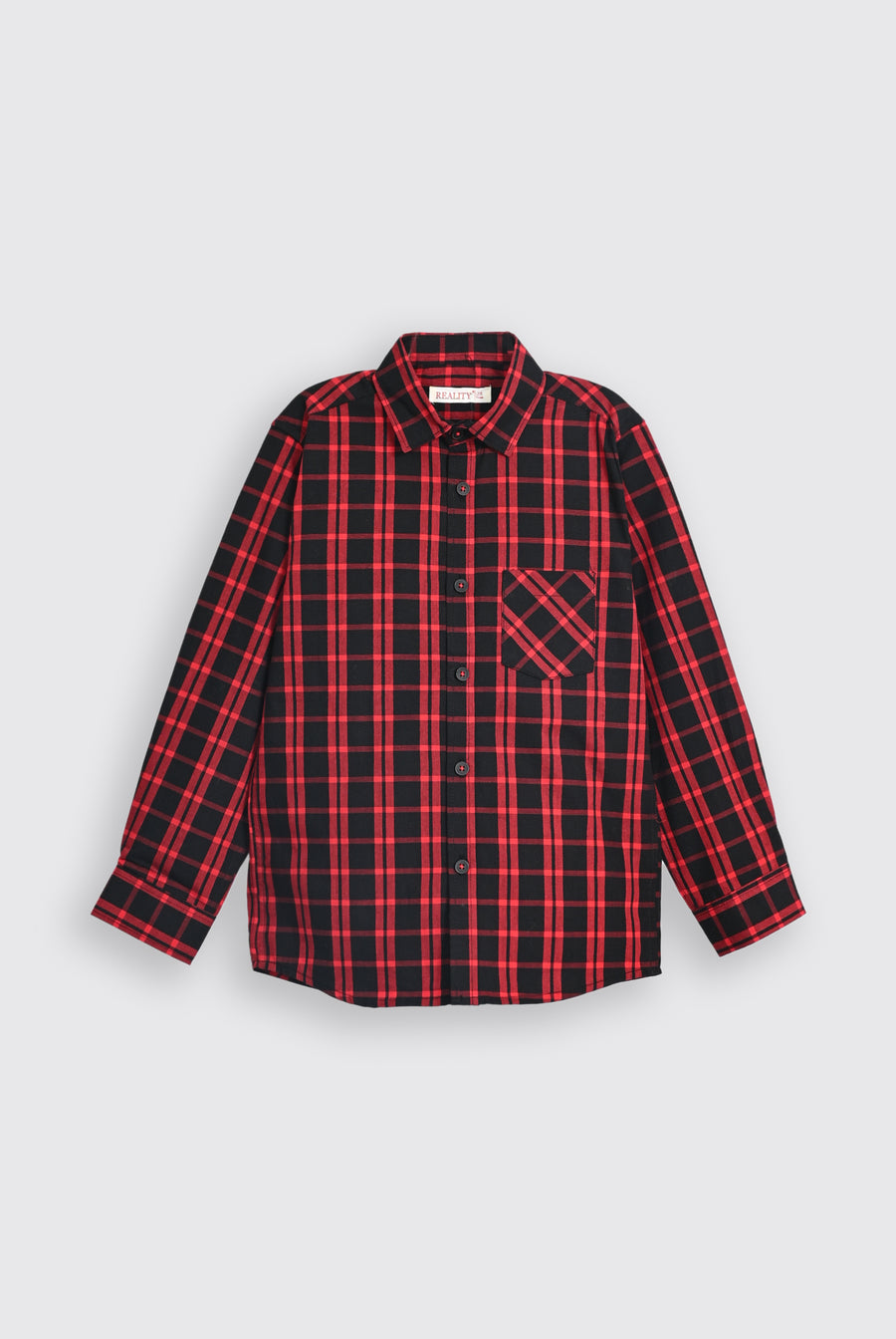 CHECKERD red SHIRT