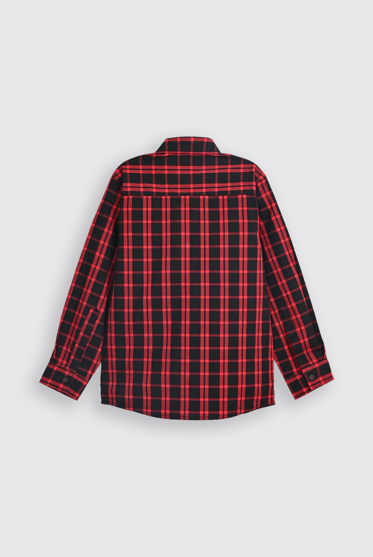 CHECKERD red SHIRT
