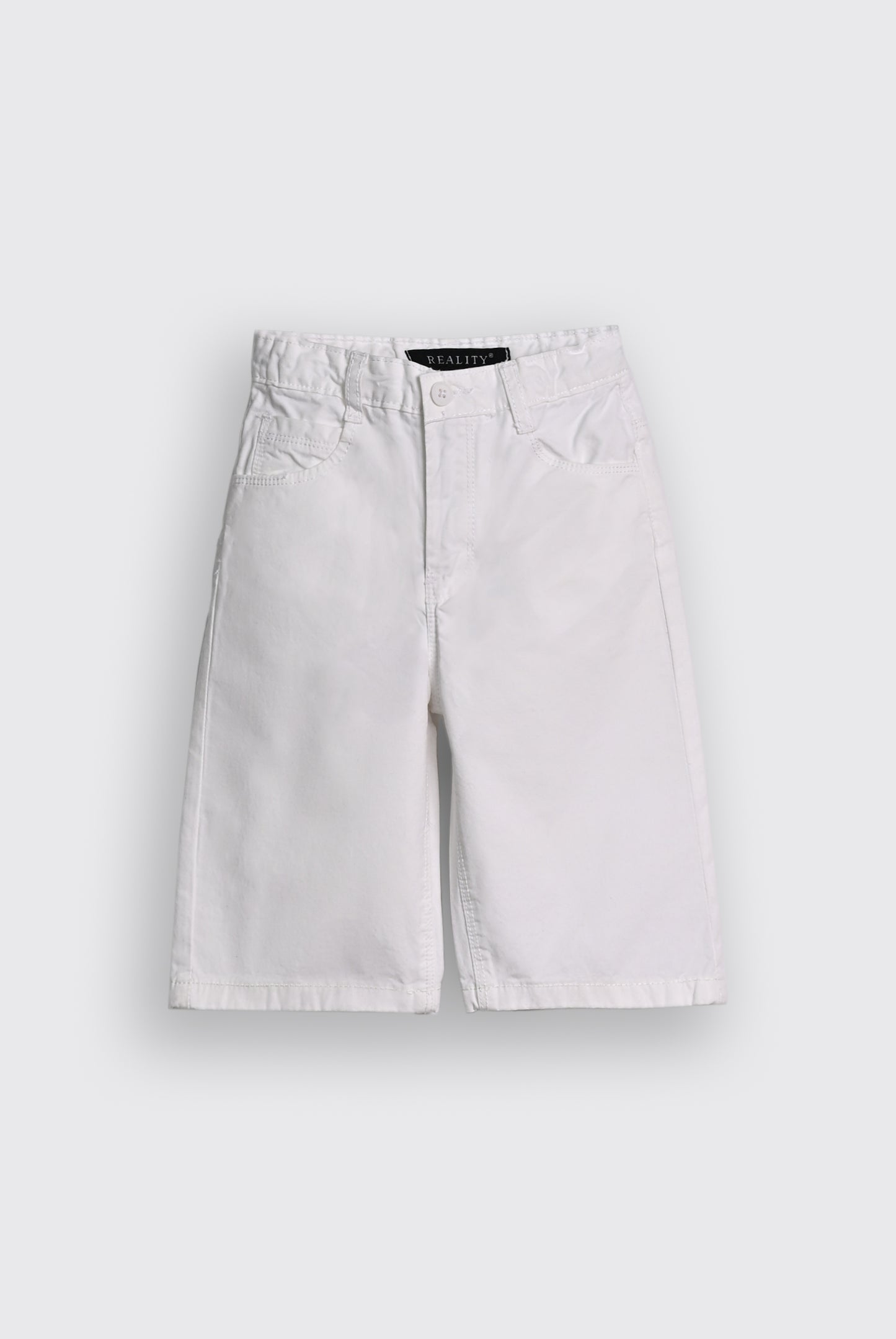 KIDS WHITE SHORTS