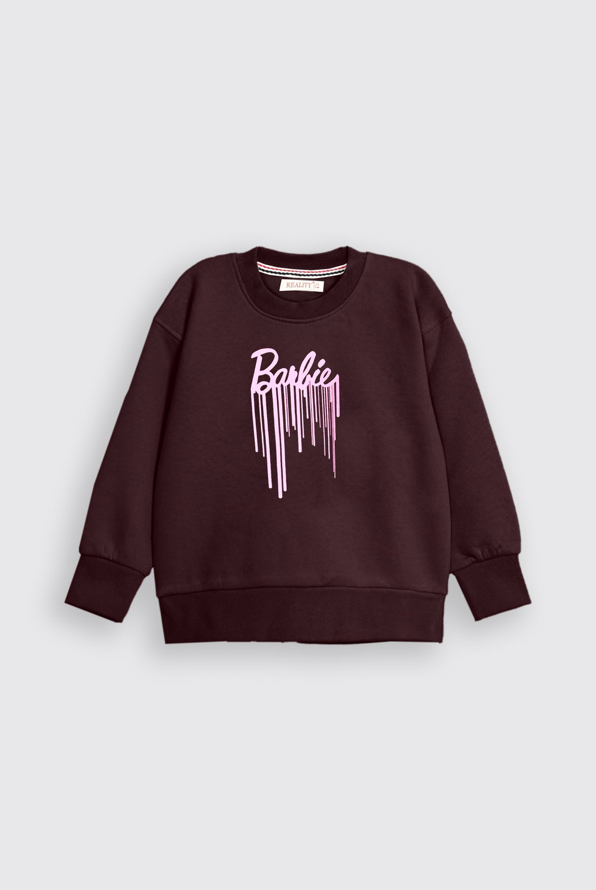 STITCH GRAPHIC MEHROON SWEATSHIRT