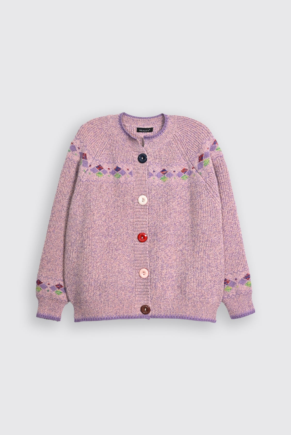 LADIES LIGHT PURPLE SWEATER Reality