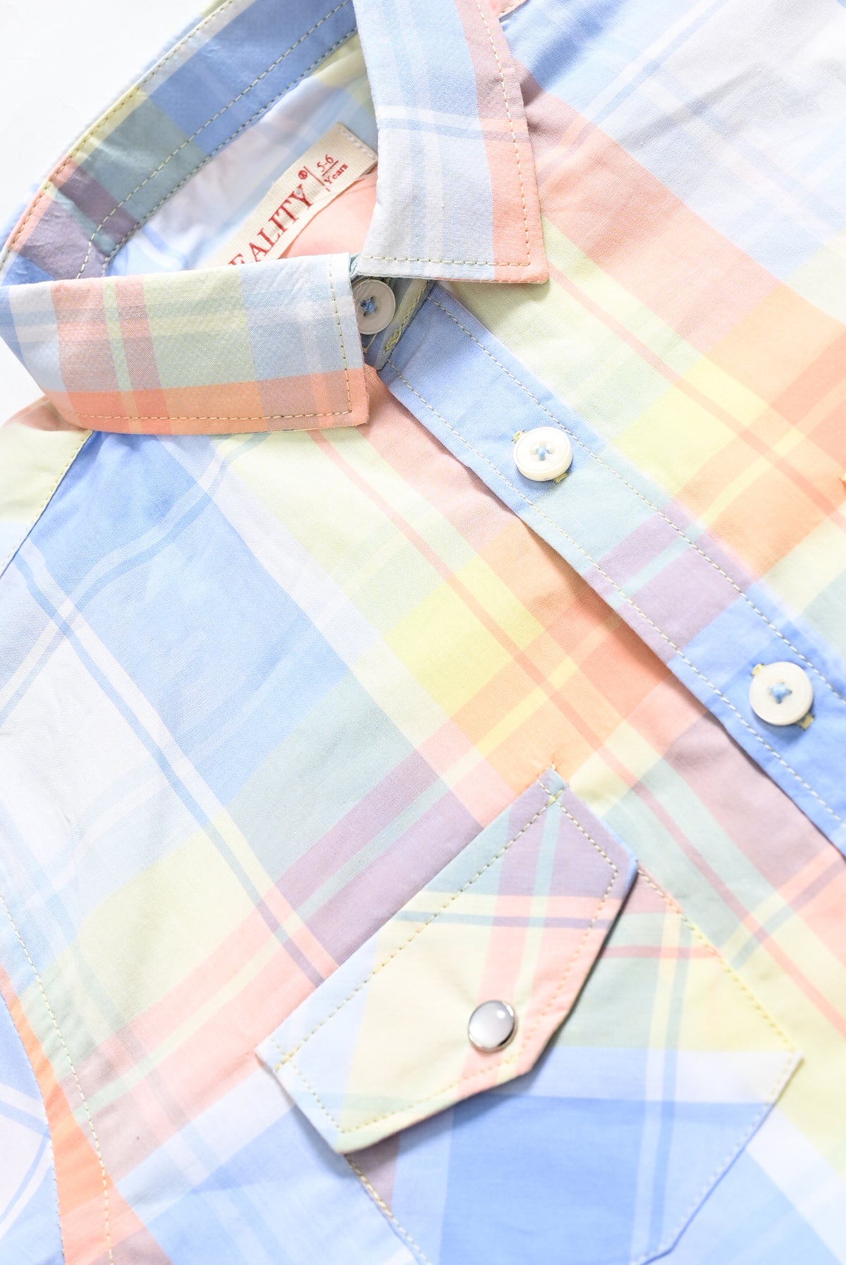 CHECKERD multi SHIRT
