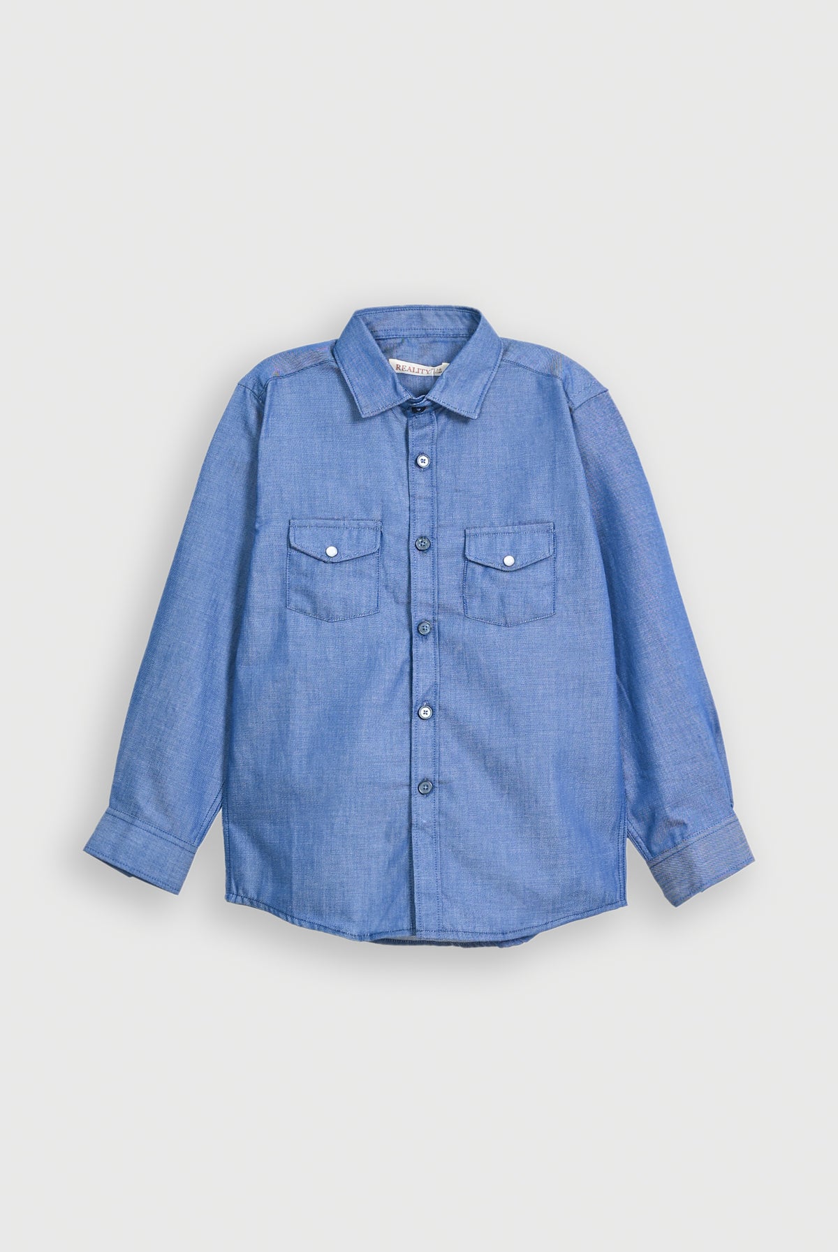 BUTTON DOWN BLUE SHIRT Reality