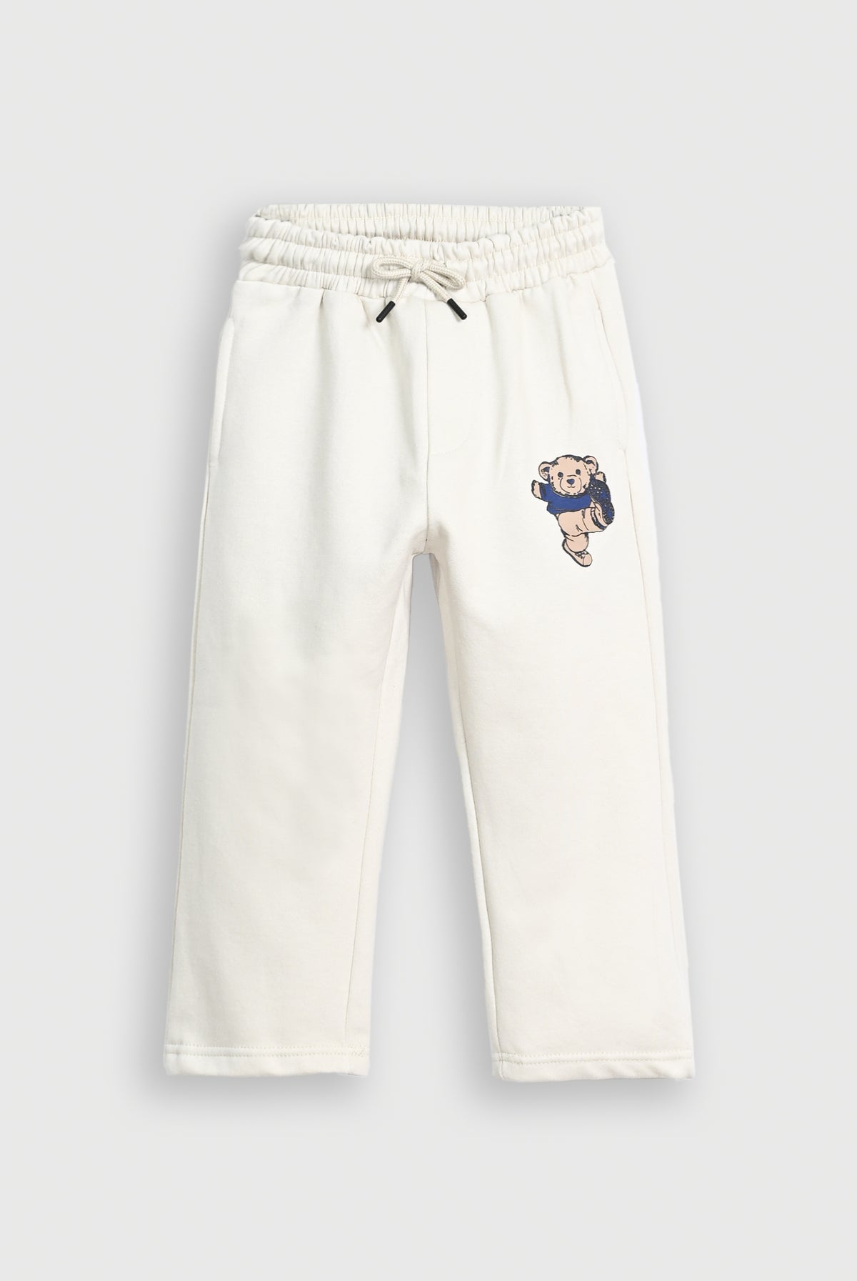 PANDA GRAPHIC BEIGE TROUSER