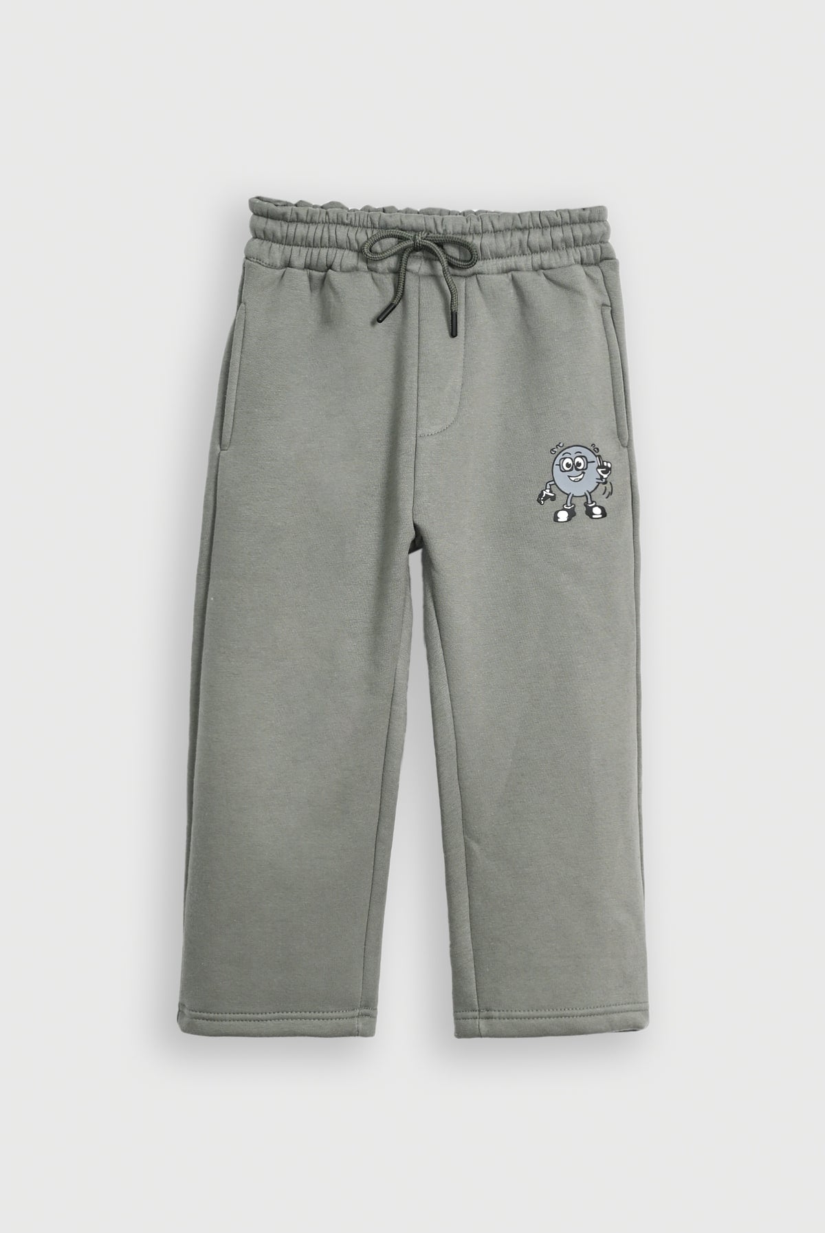 PANDA GRAPHIC GRREN TROUSER Reality