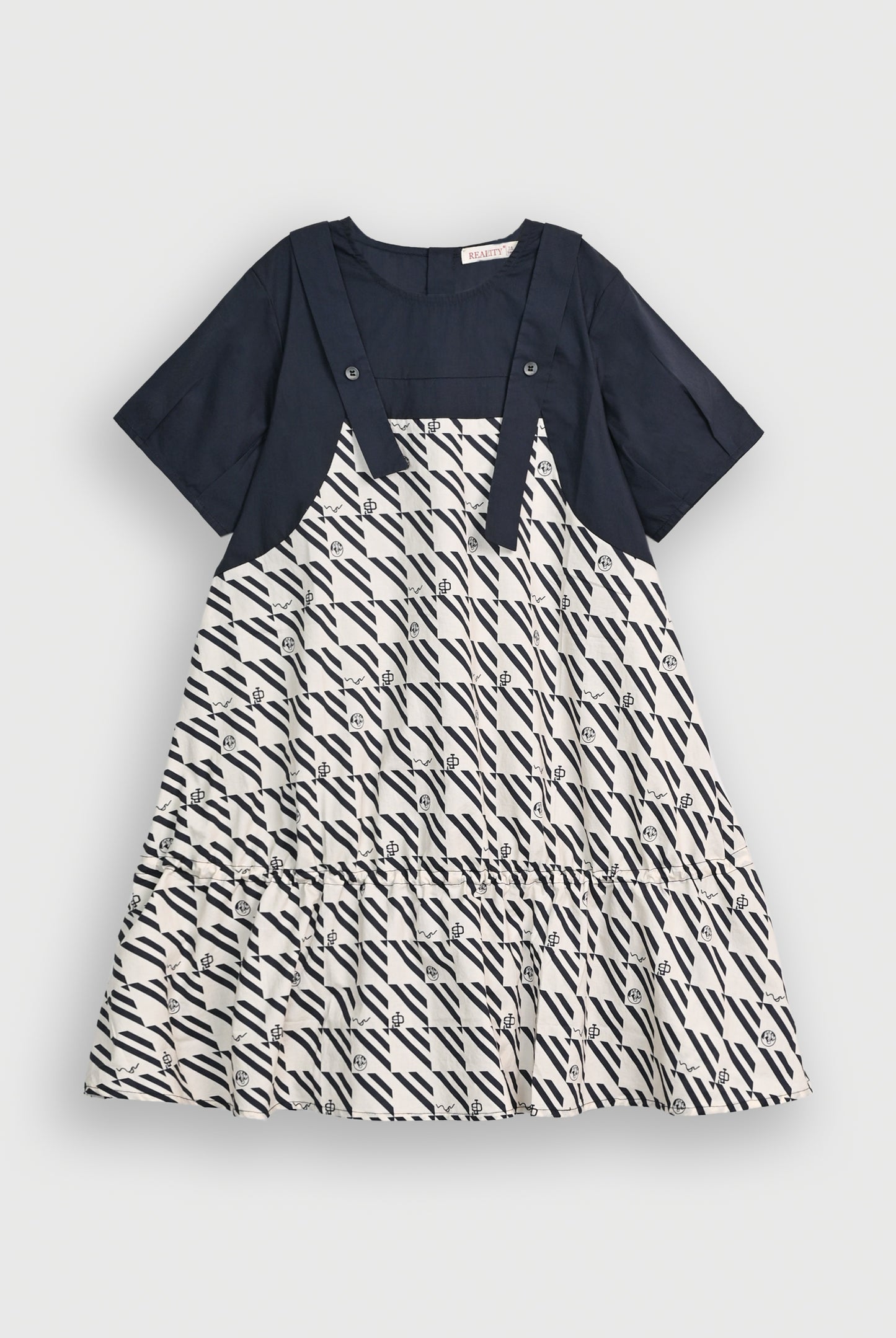 GIRLS NAVY FROCK Reality