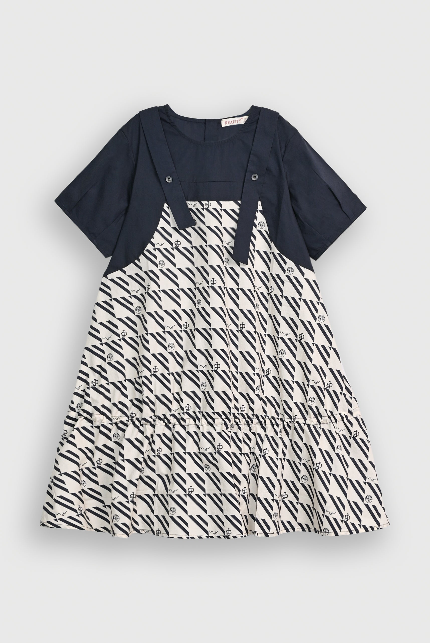 GIRLS NAVY FROCK Reality