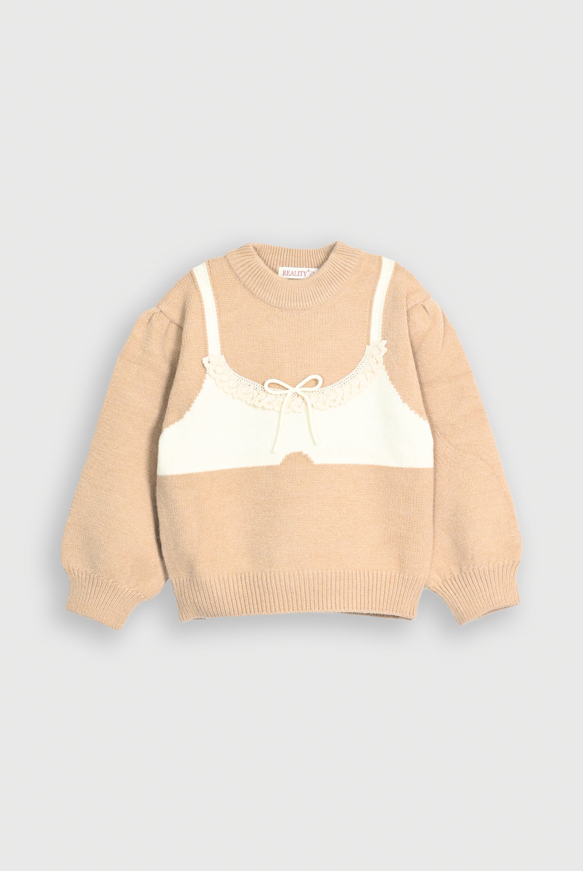 BEIGE SWEATER