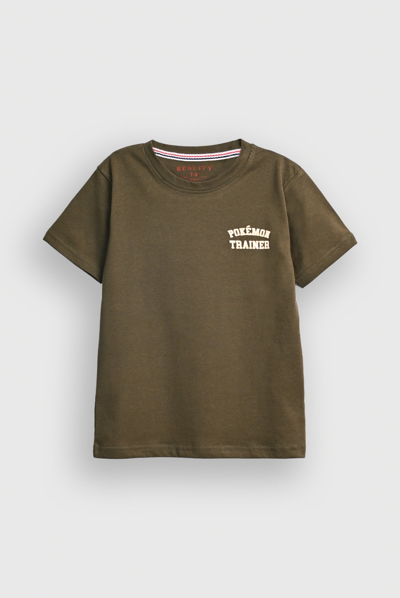 Boys OLIVE T-SHIRT Reality