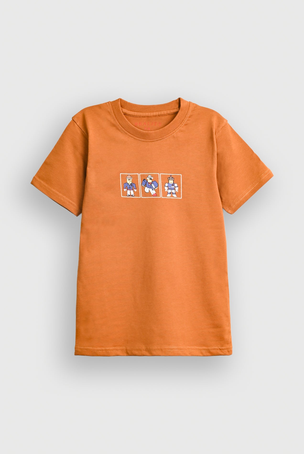 Boys BROWN T-SHIRT Reality