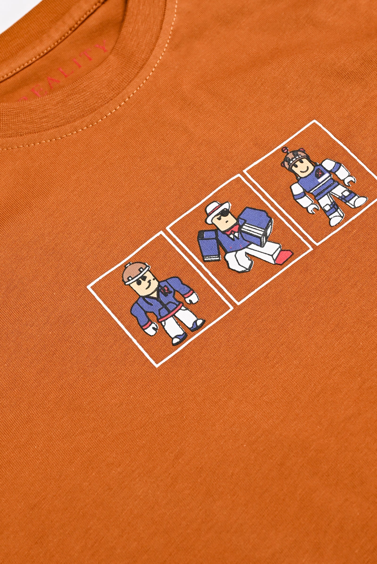 Boys BROWN T-SHIRT Reality
