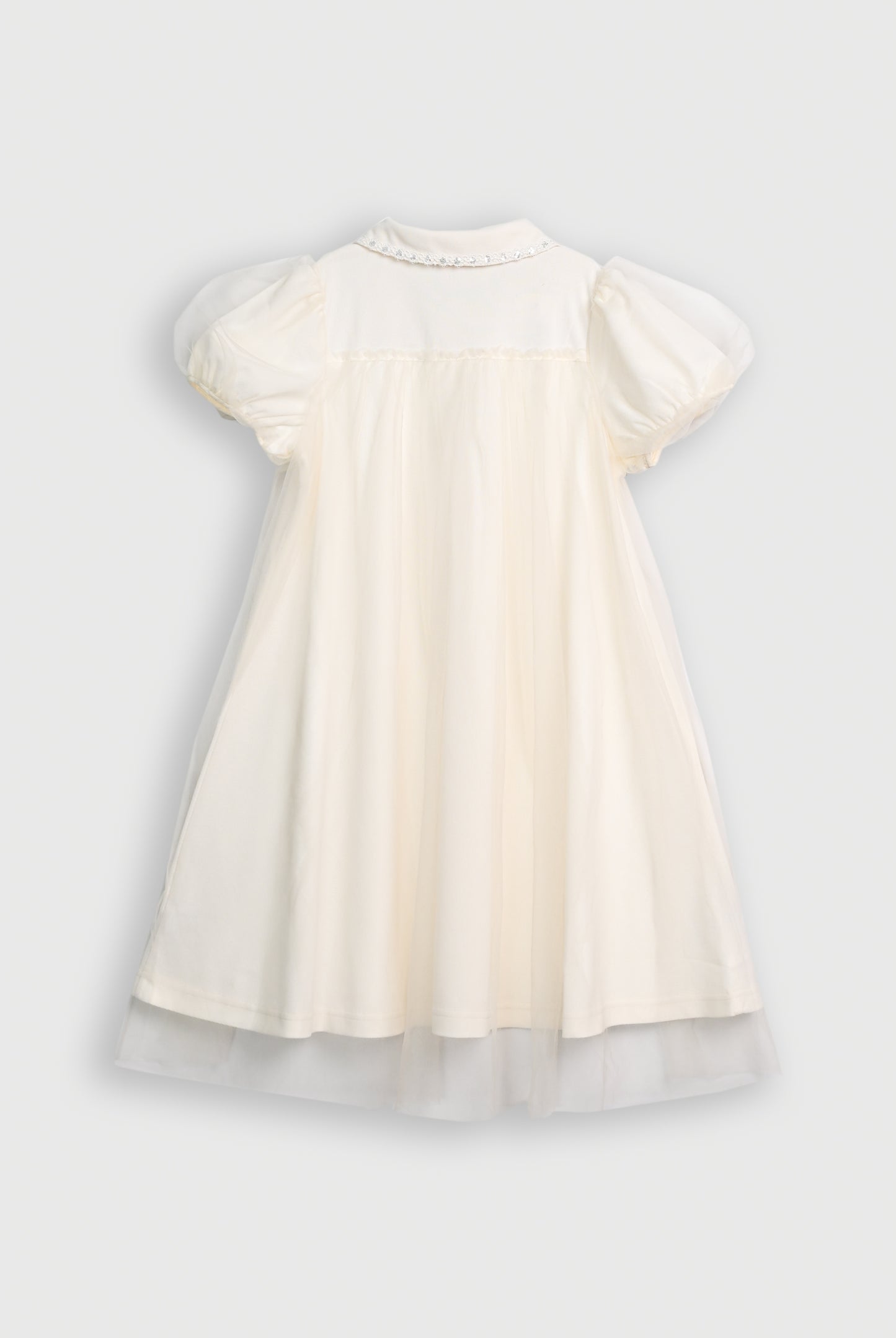 GIRLS CREAM FROCK Reality