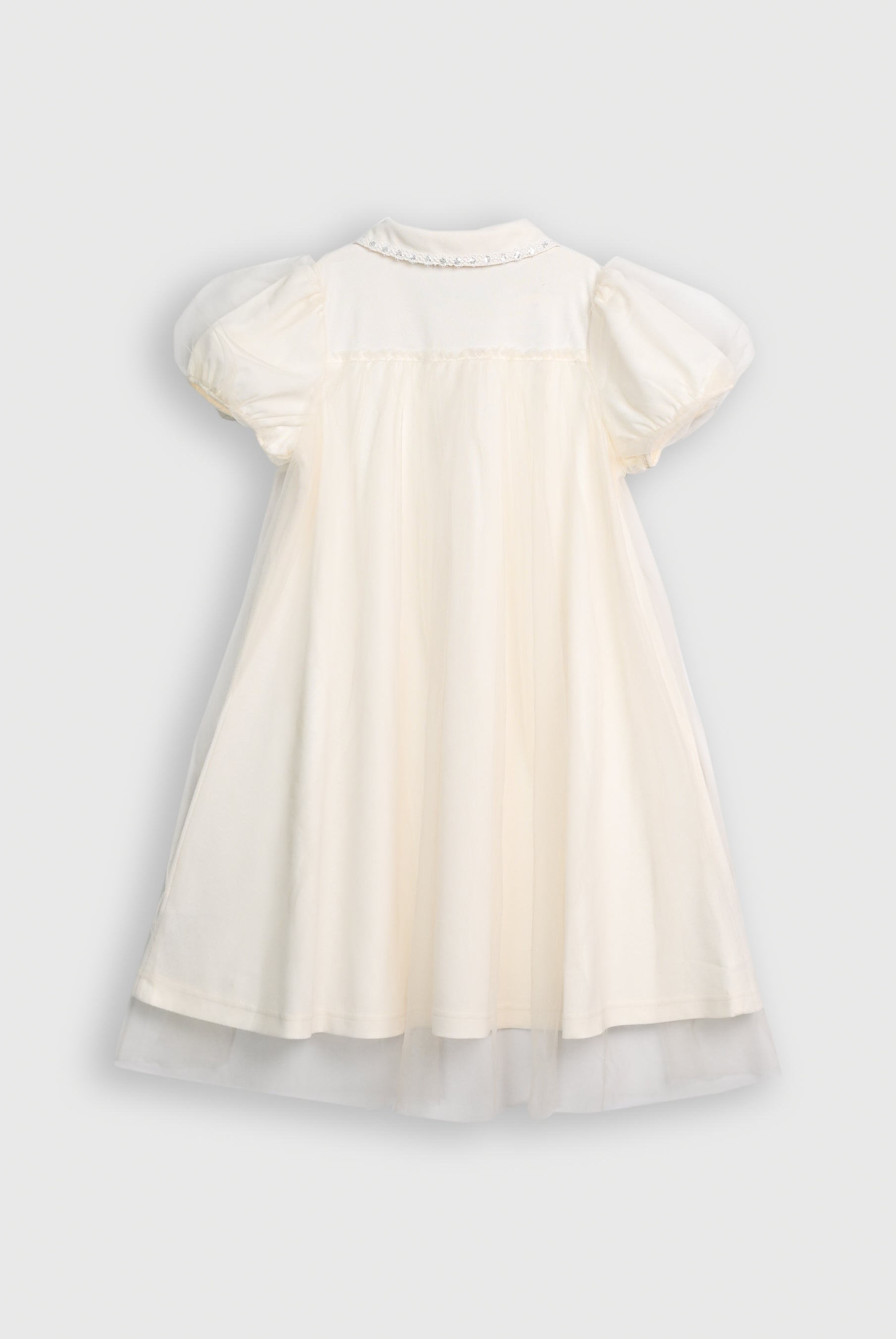 GIRLS CREAM FROCK Reality