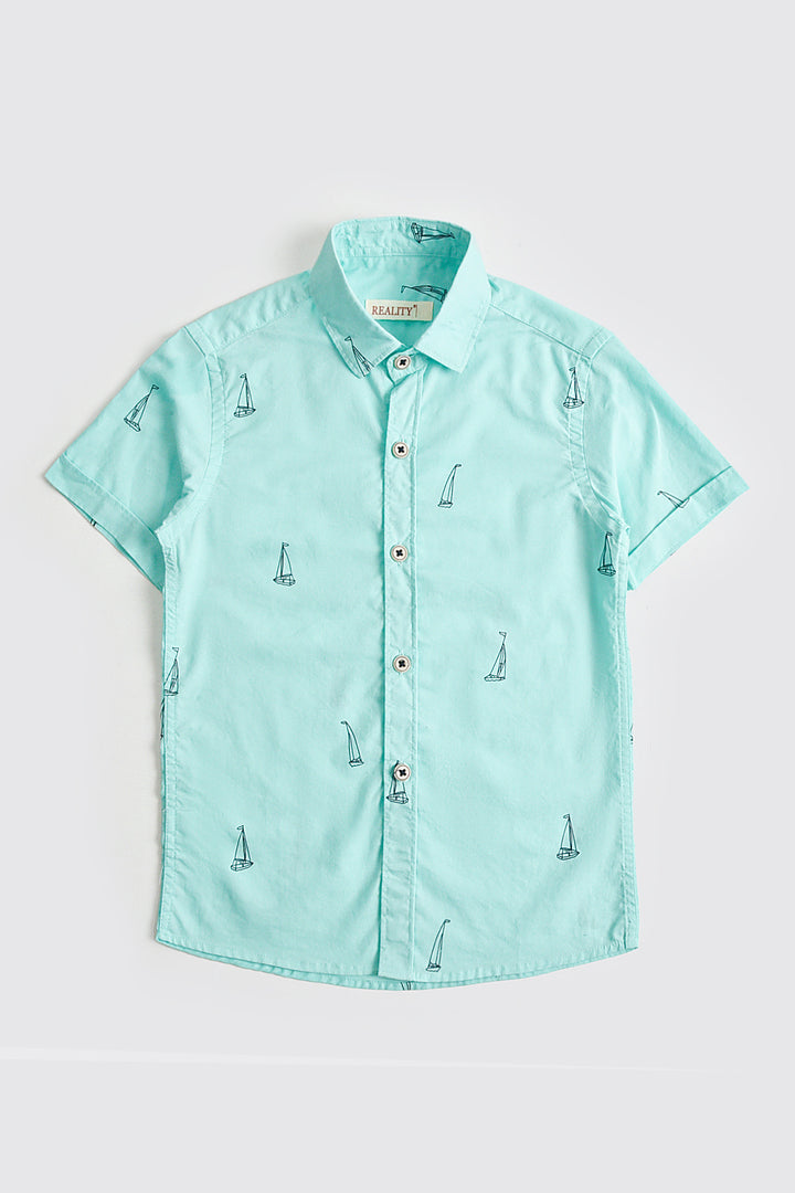 Mariner Mini Boat Casual Shirt Reality
