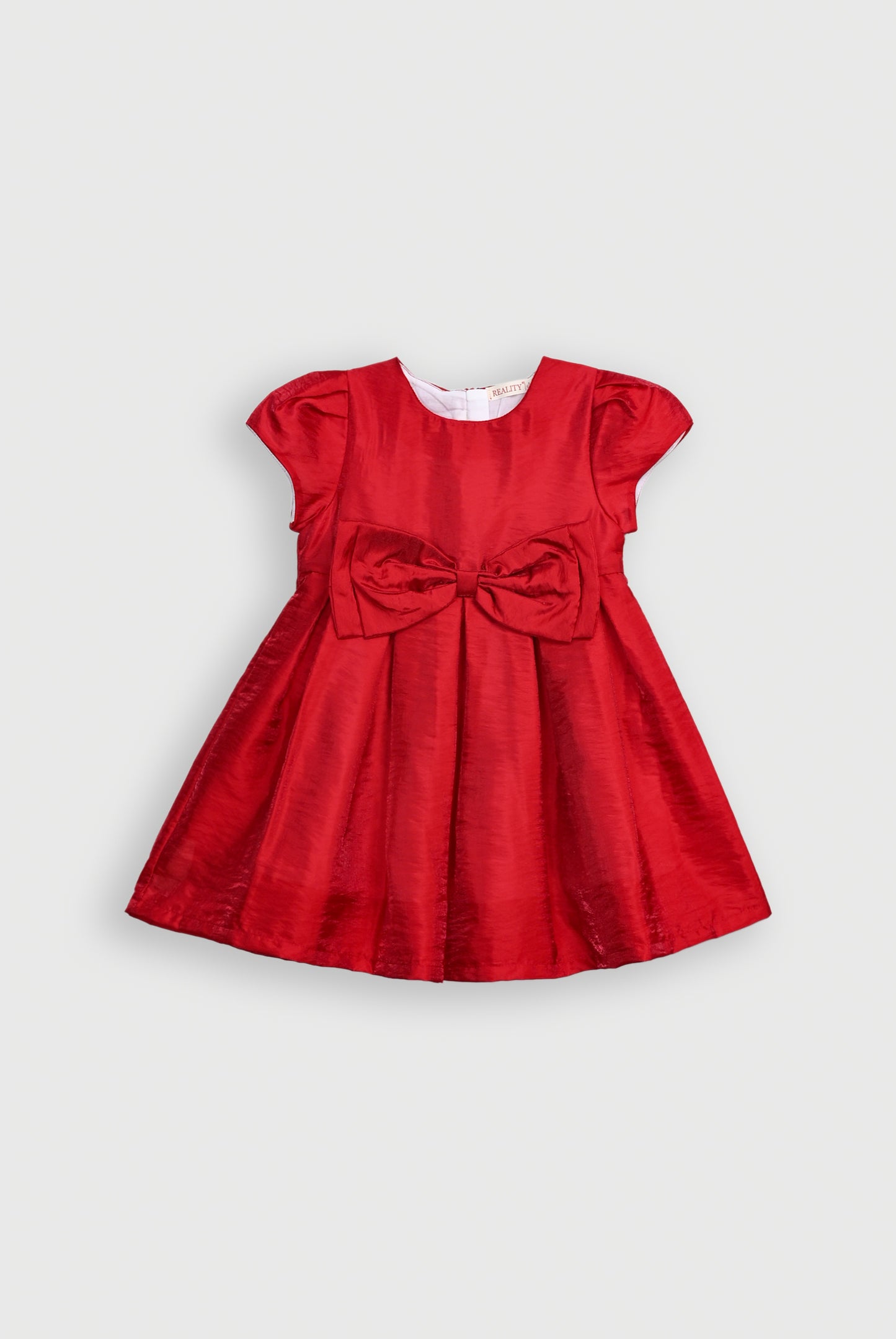 GIRLS MEHROON FROCK Reality