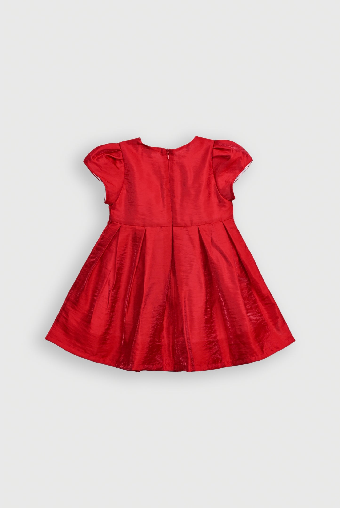 GIRLS MEHROON FROCK Reality