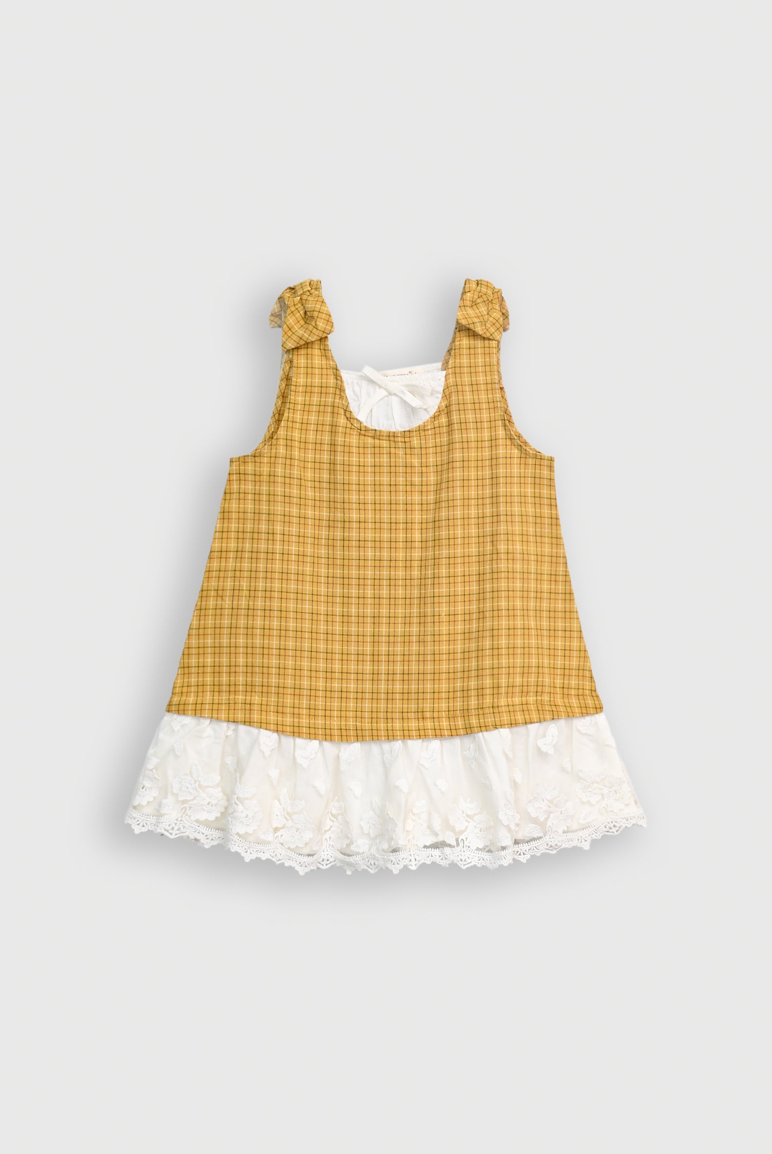 GIRLS MUSTARD FROCK Reality
