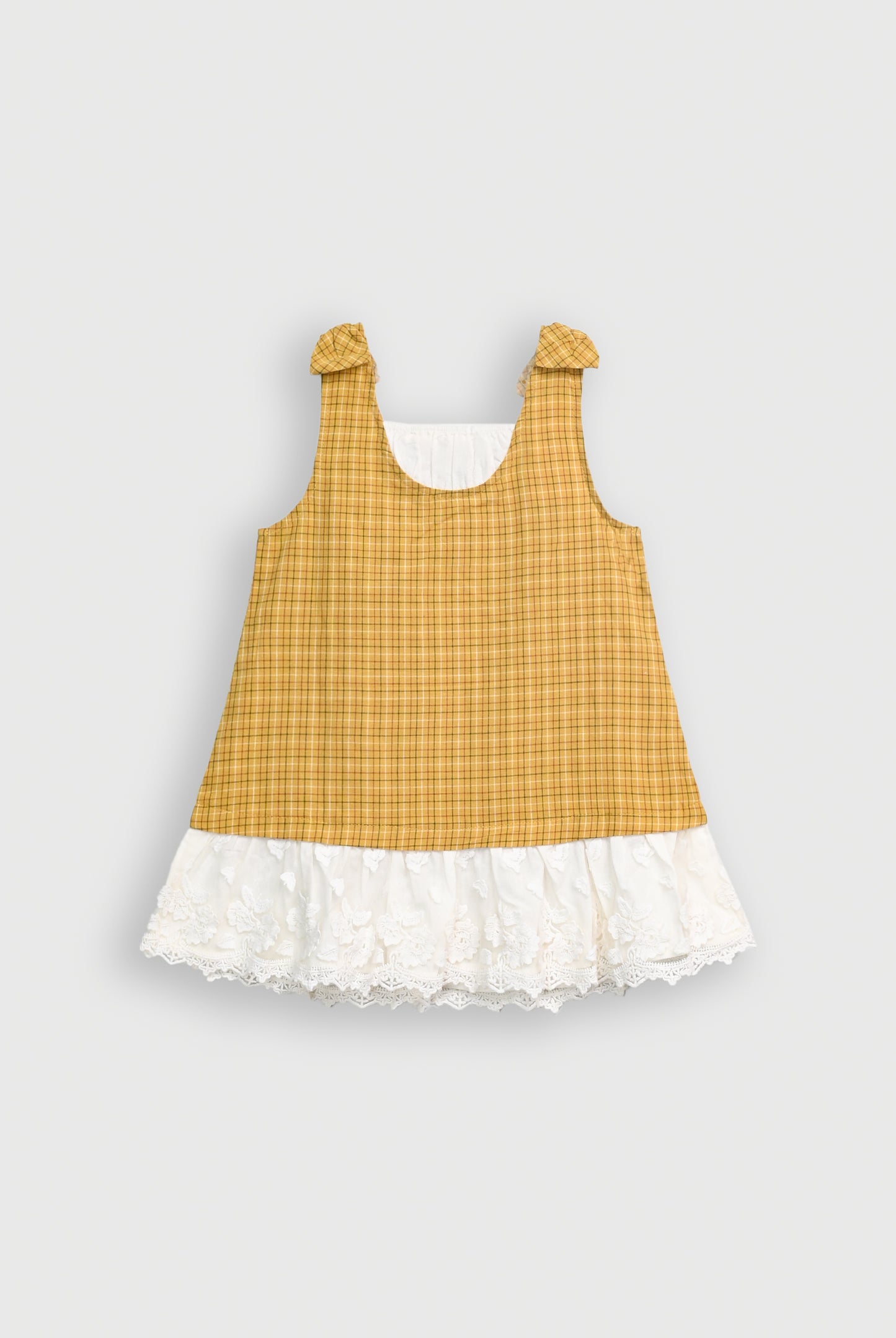 GIRLS MUSTARD FROCK Reality