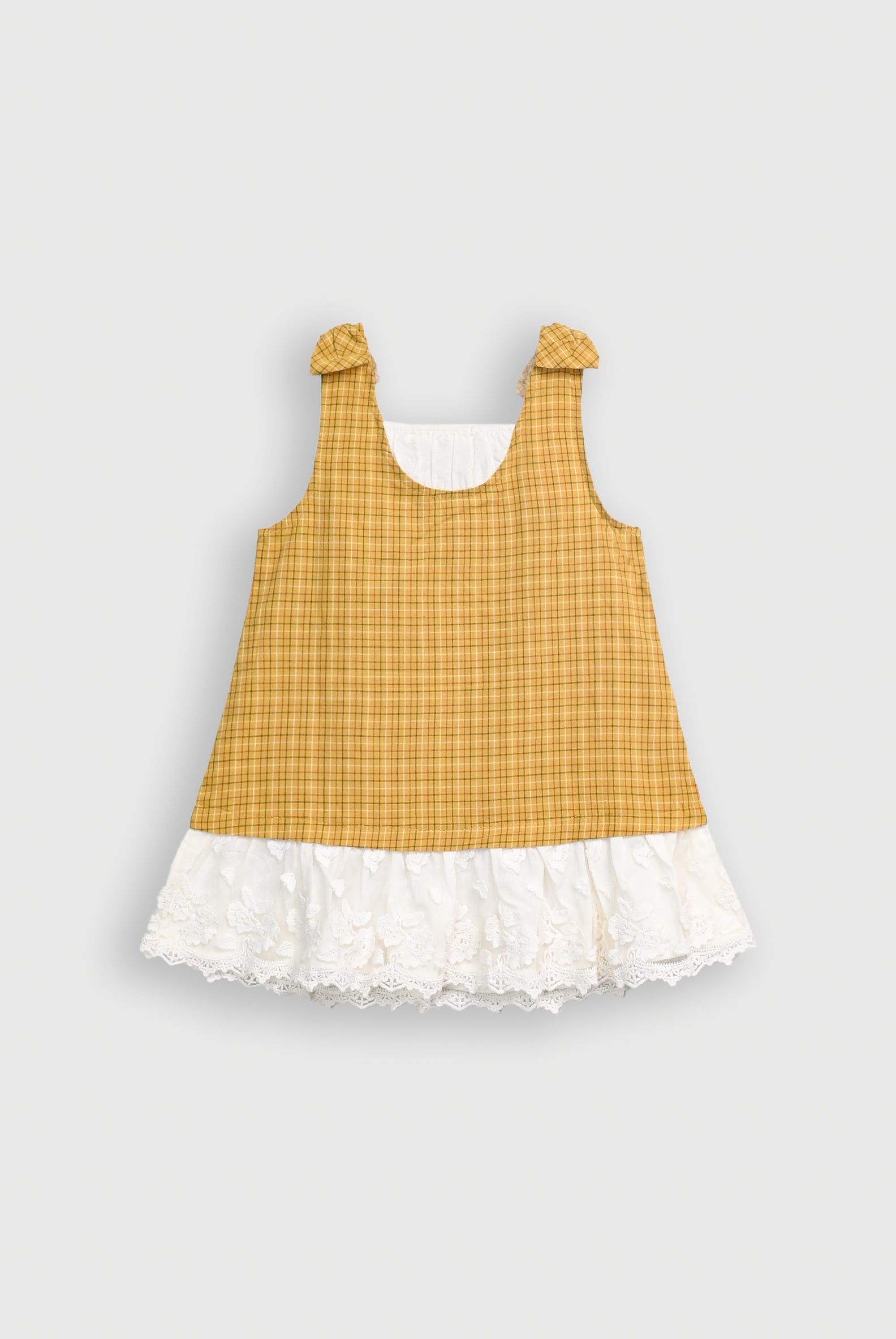 GIRLS MUSTARD FROCK Reality
