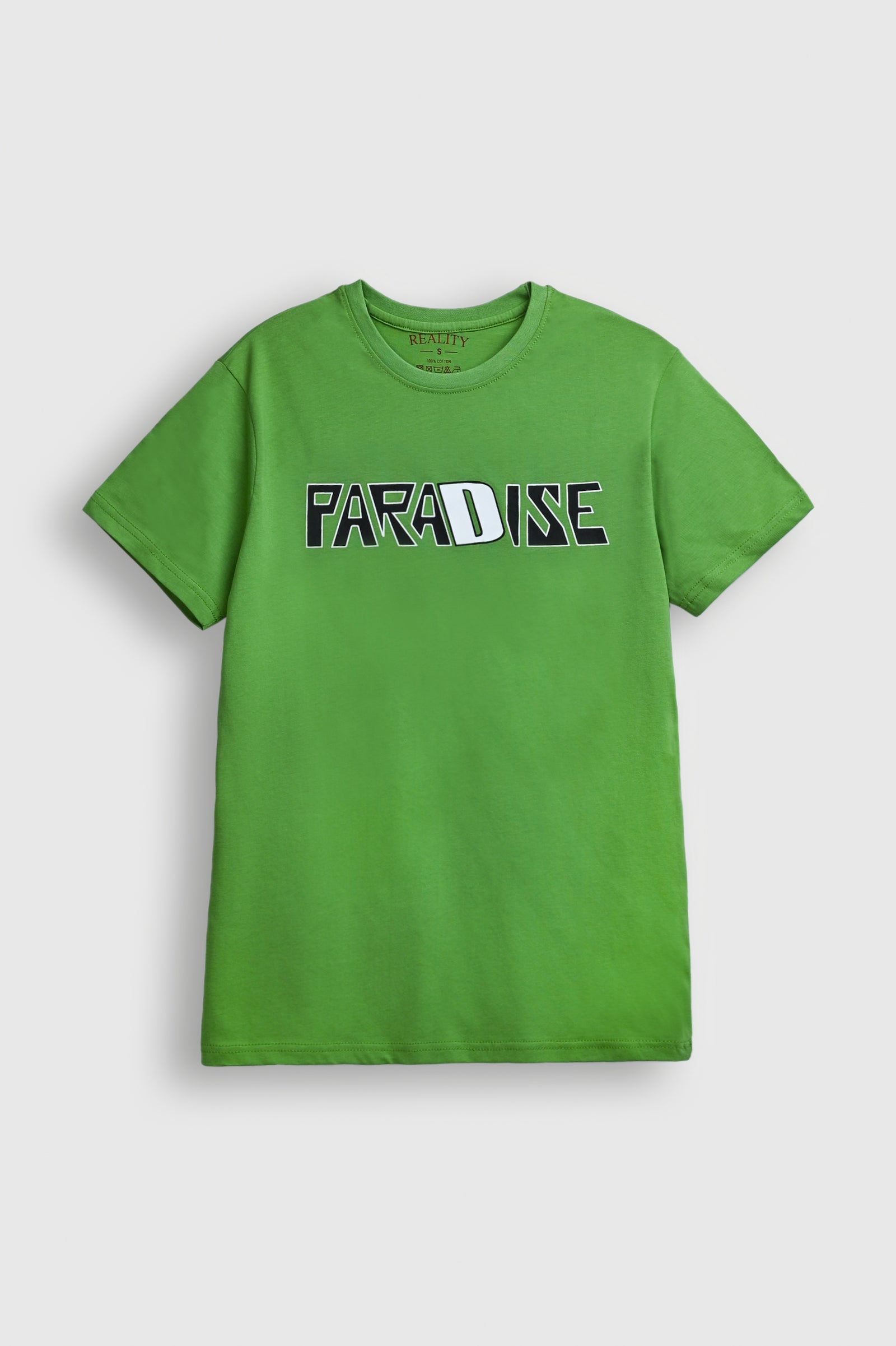 PARADISE Graphic T-Shirt – Green Reality