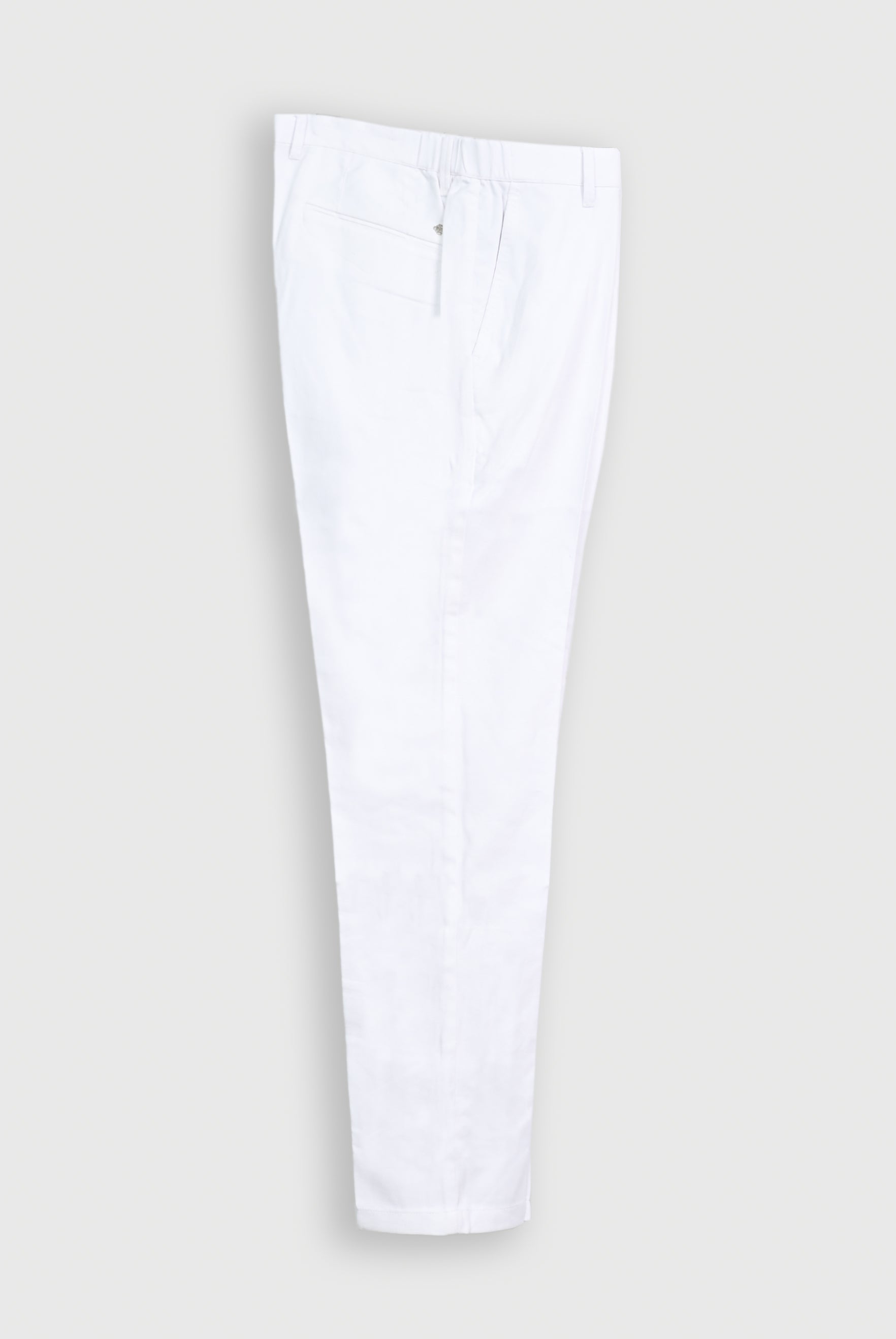 IMPORTED COTTON WHITE PANT Reality