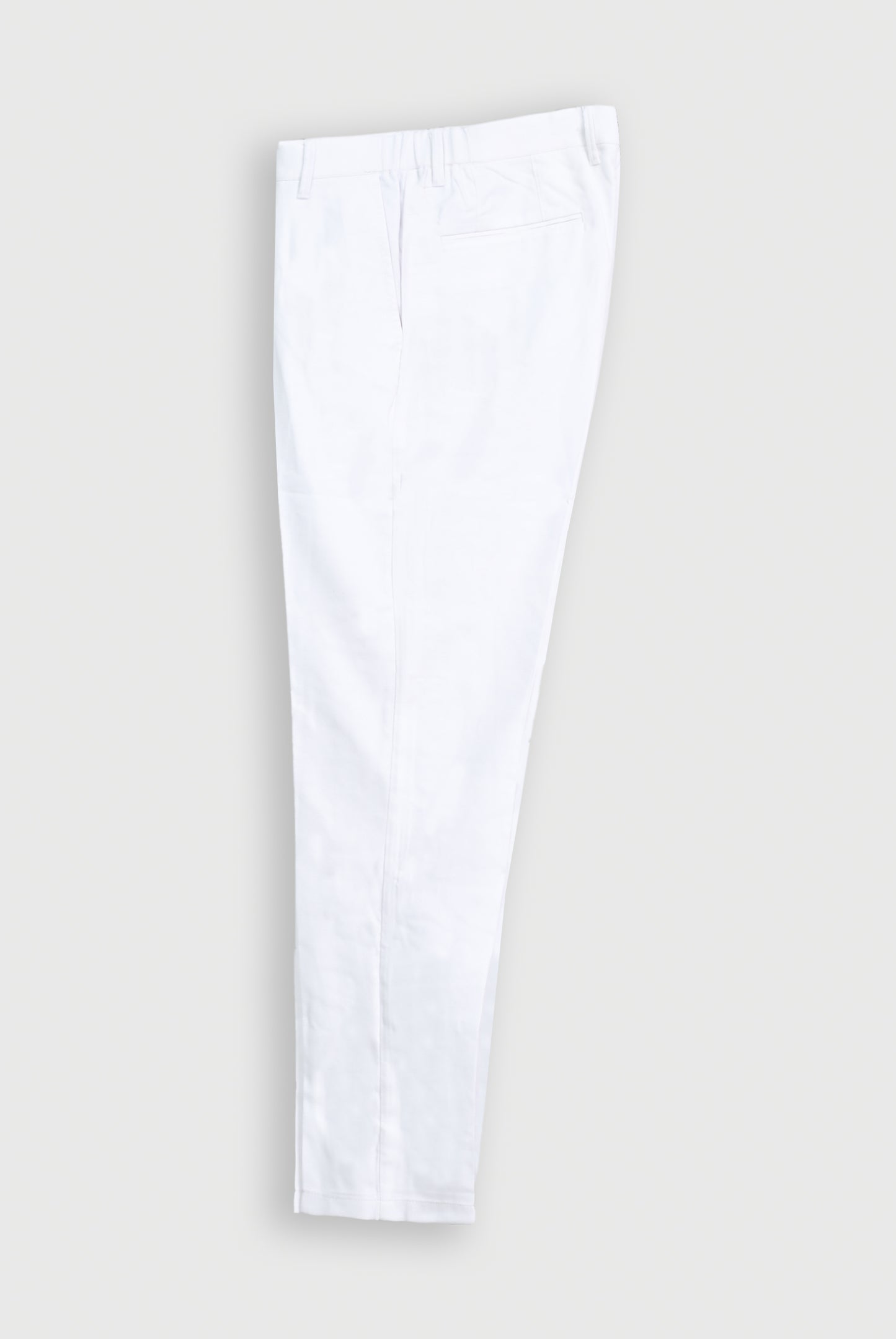 IMPORTED COTTON WHITE PANT Reality