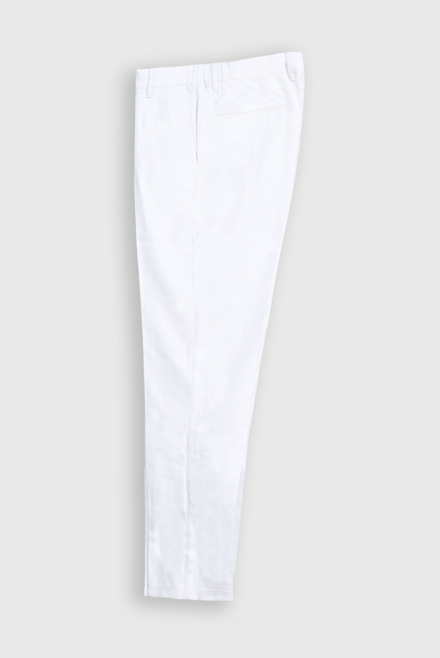 IMPORTED COTTON WHITE PANT Reality