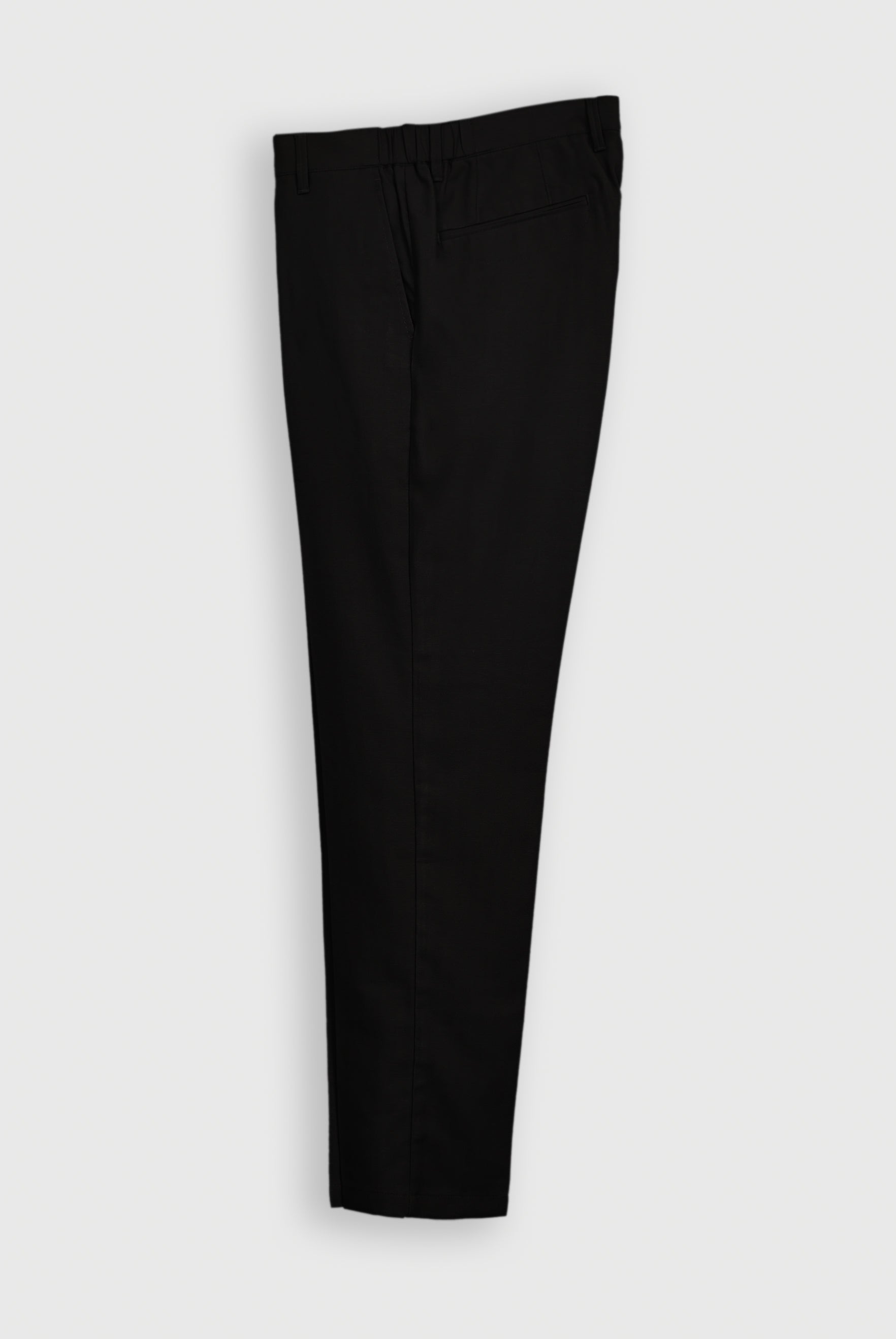 IMPORTED COTTON BLACK PANT Reality