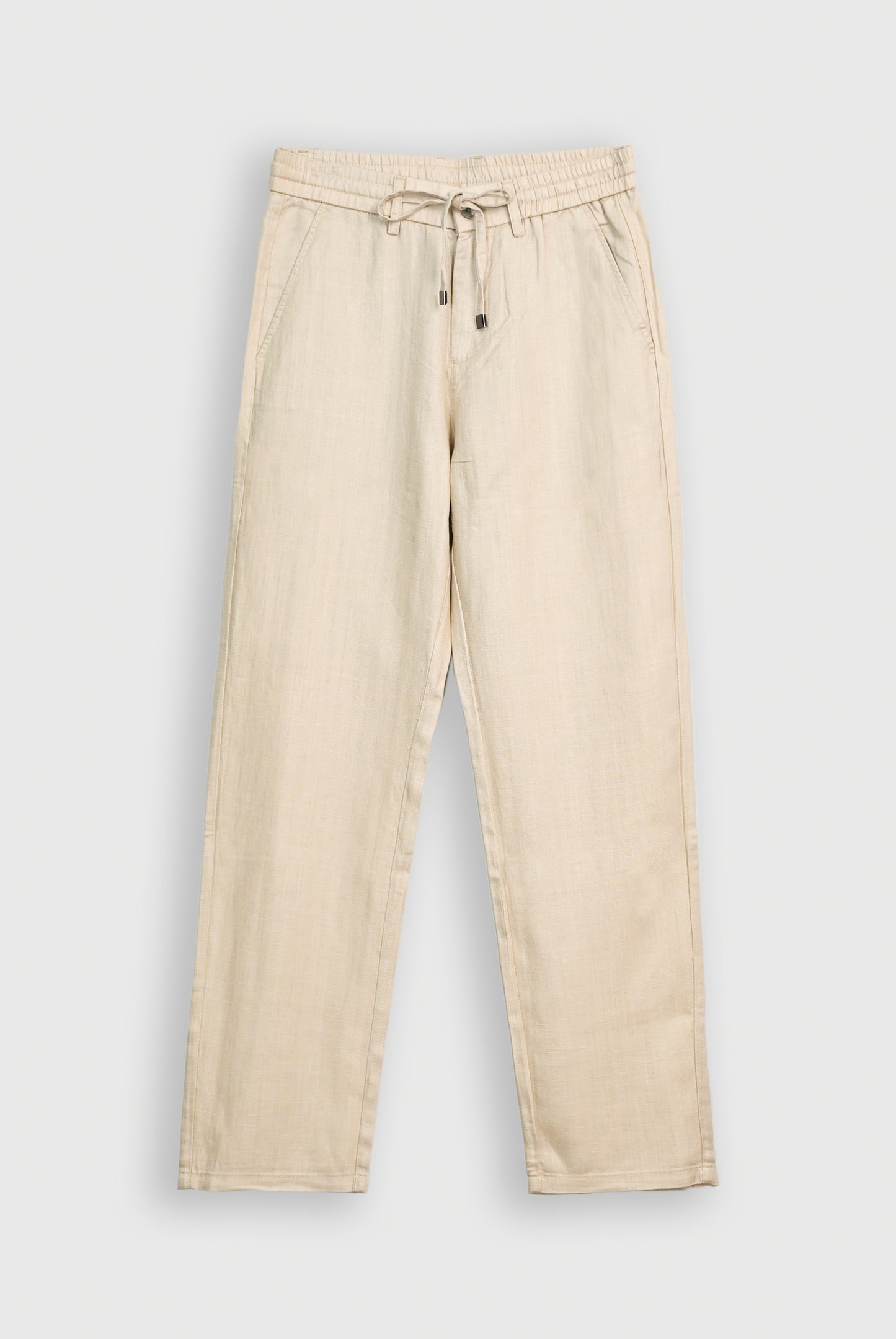 IMPORTED COTTON BEIGE PANT Reality