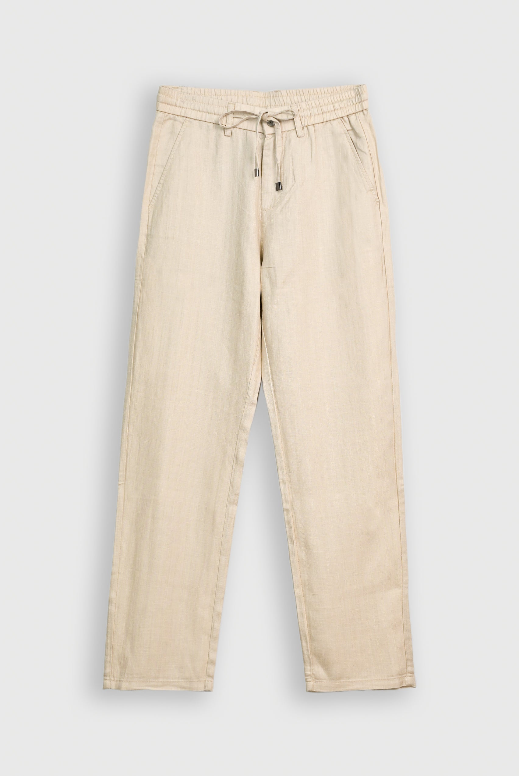 IMPORTED COTTON BEIGE PANT Reality