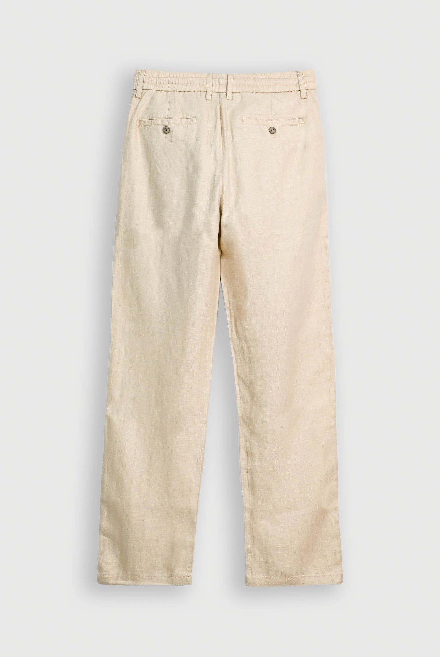 IMPORTED COTTON BEIGE PANT Reality