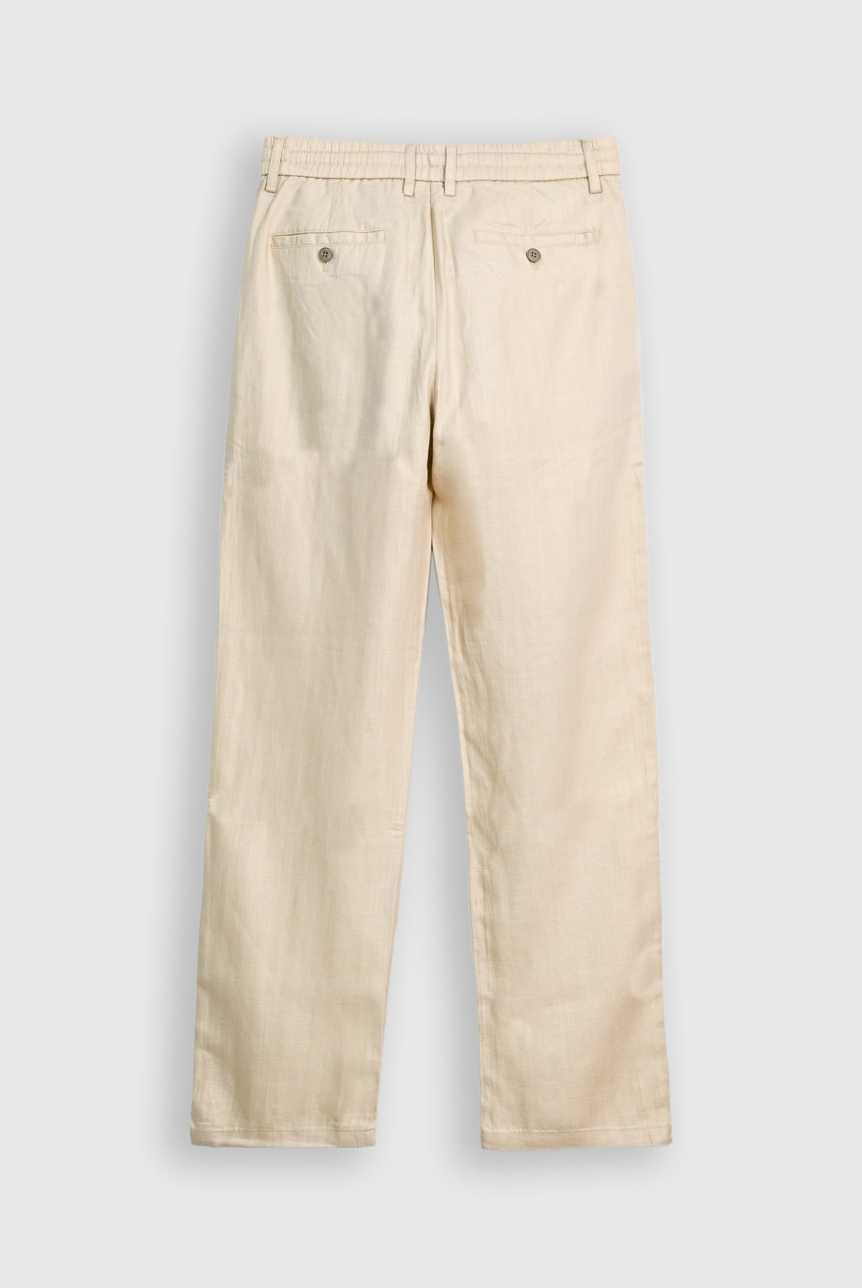 IMPORTED COTTON BEIGE PANT Reality