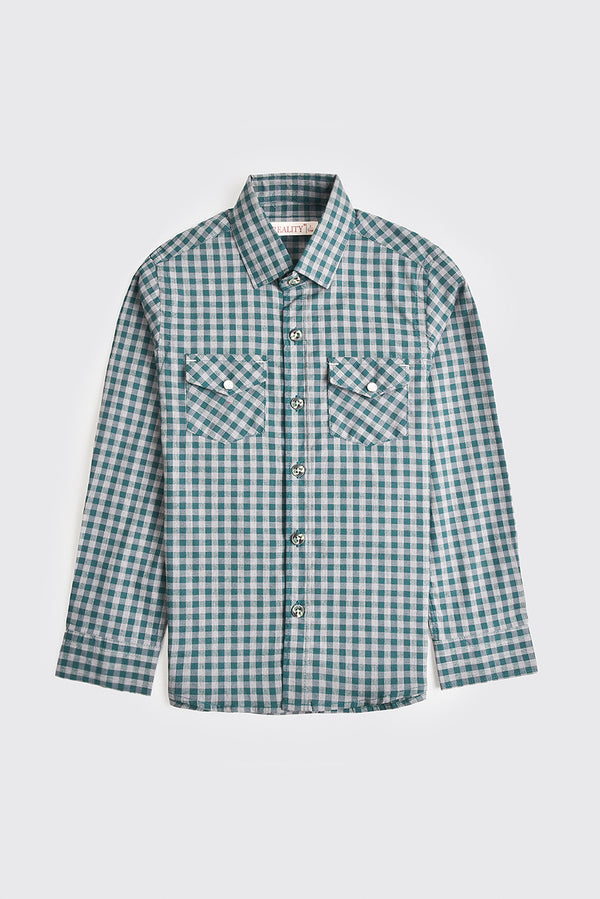 Classic Emerald Plaid Shirt