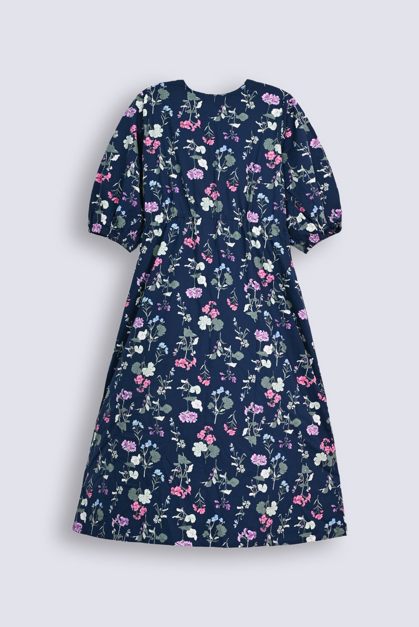 OBSIDIAN FLORAL NAVY FROCK Reality