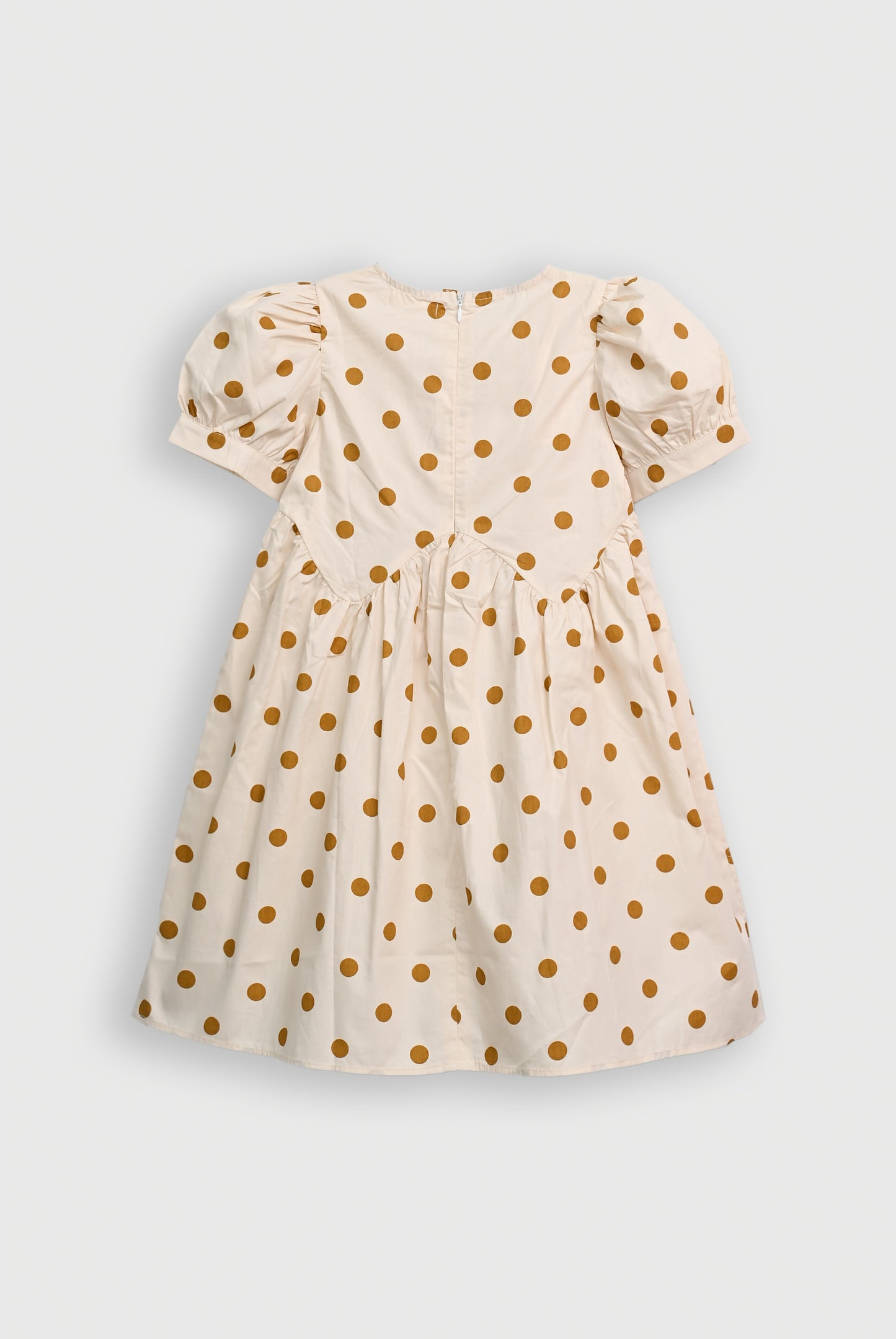 GIRLS CREAM FROCK Reality