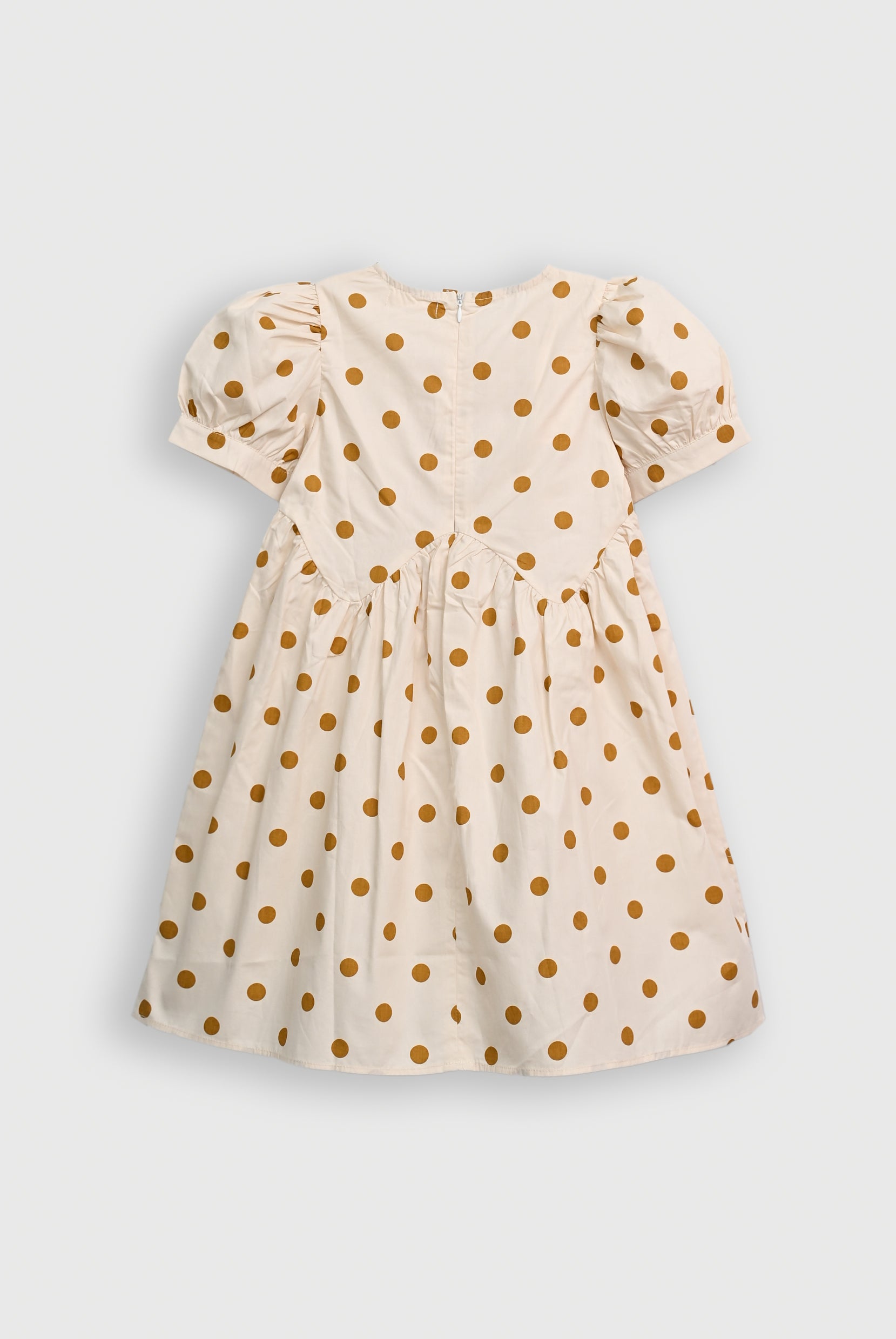 GIRLS CREAM FROCK Reality