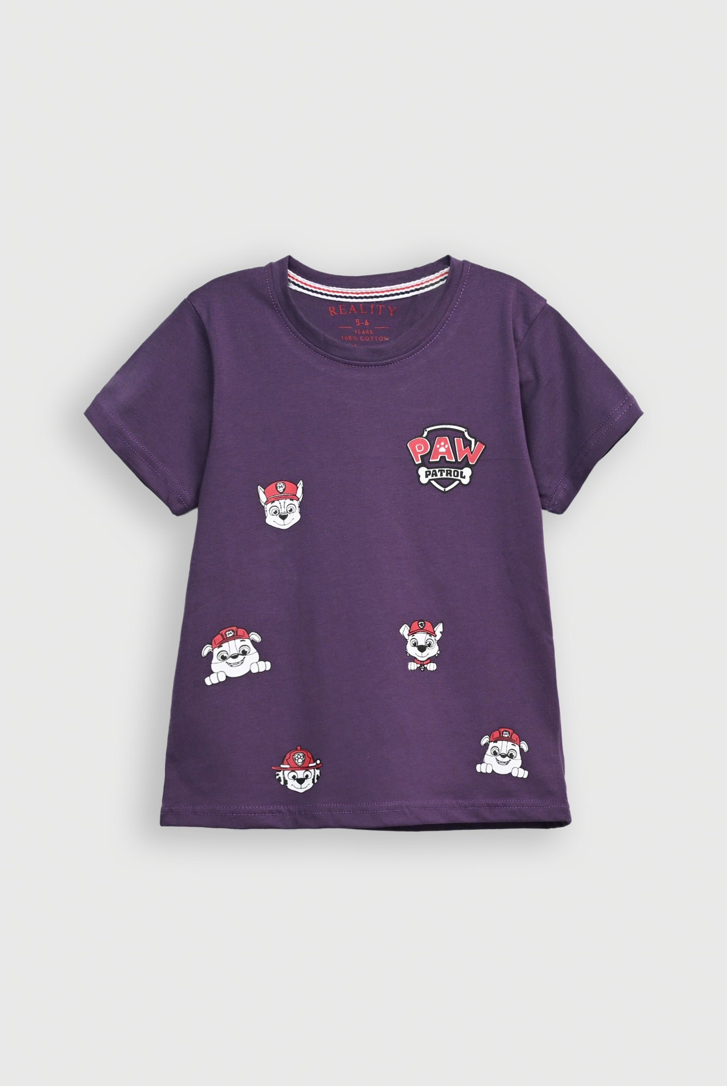 Boys PURPLE T-SHIRT Reality