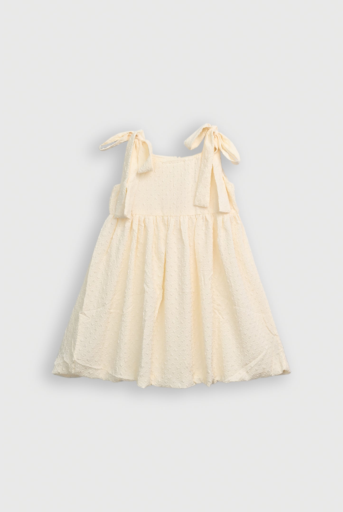 GIRLS CREAM FROCK Reality