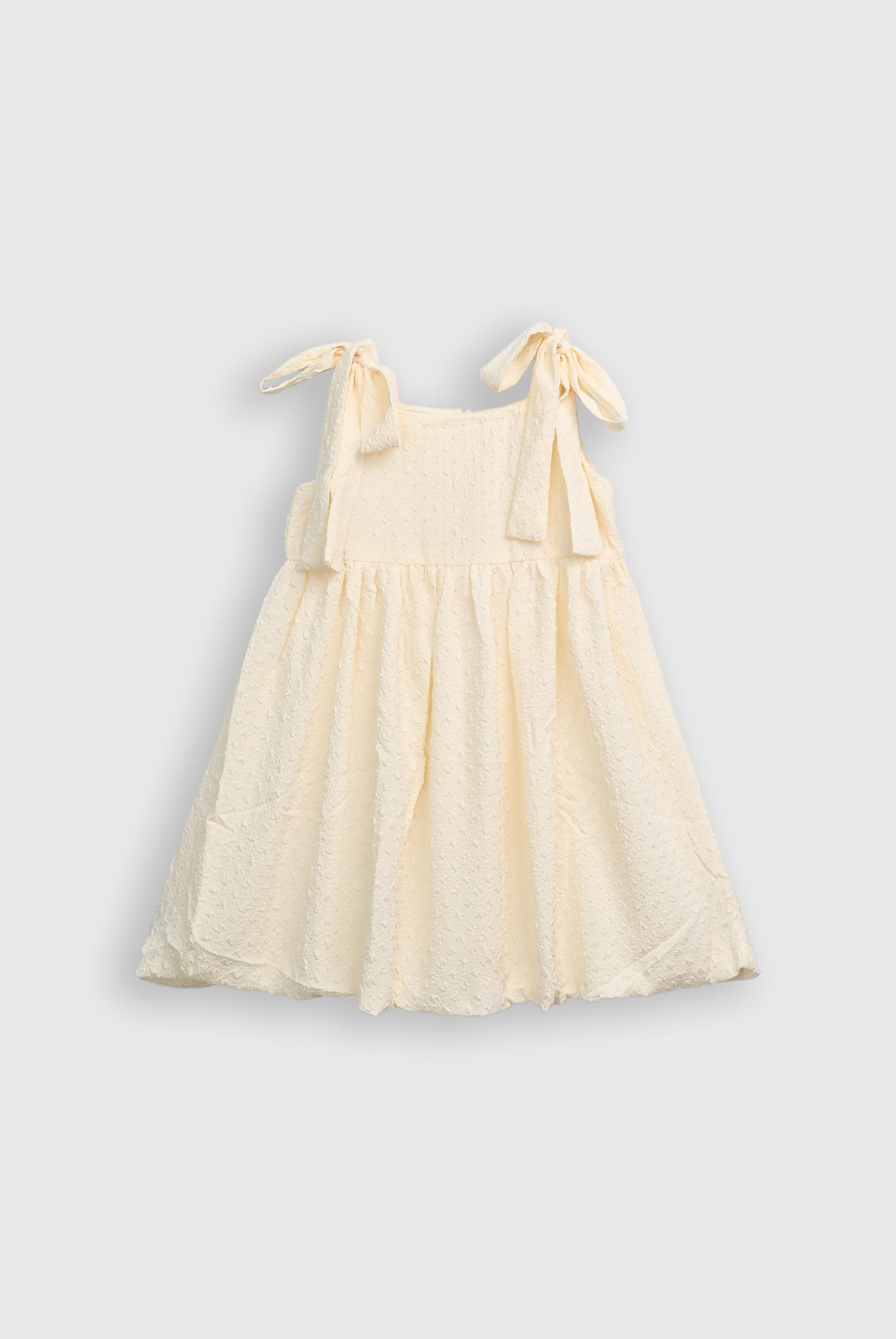 GIRLS CREAM FROCK Reality