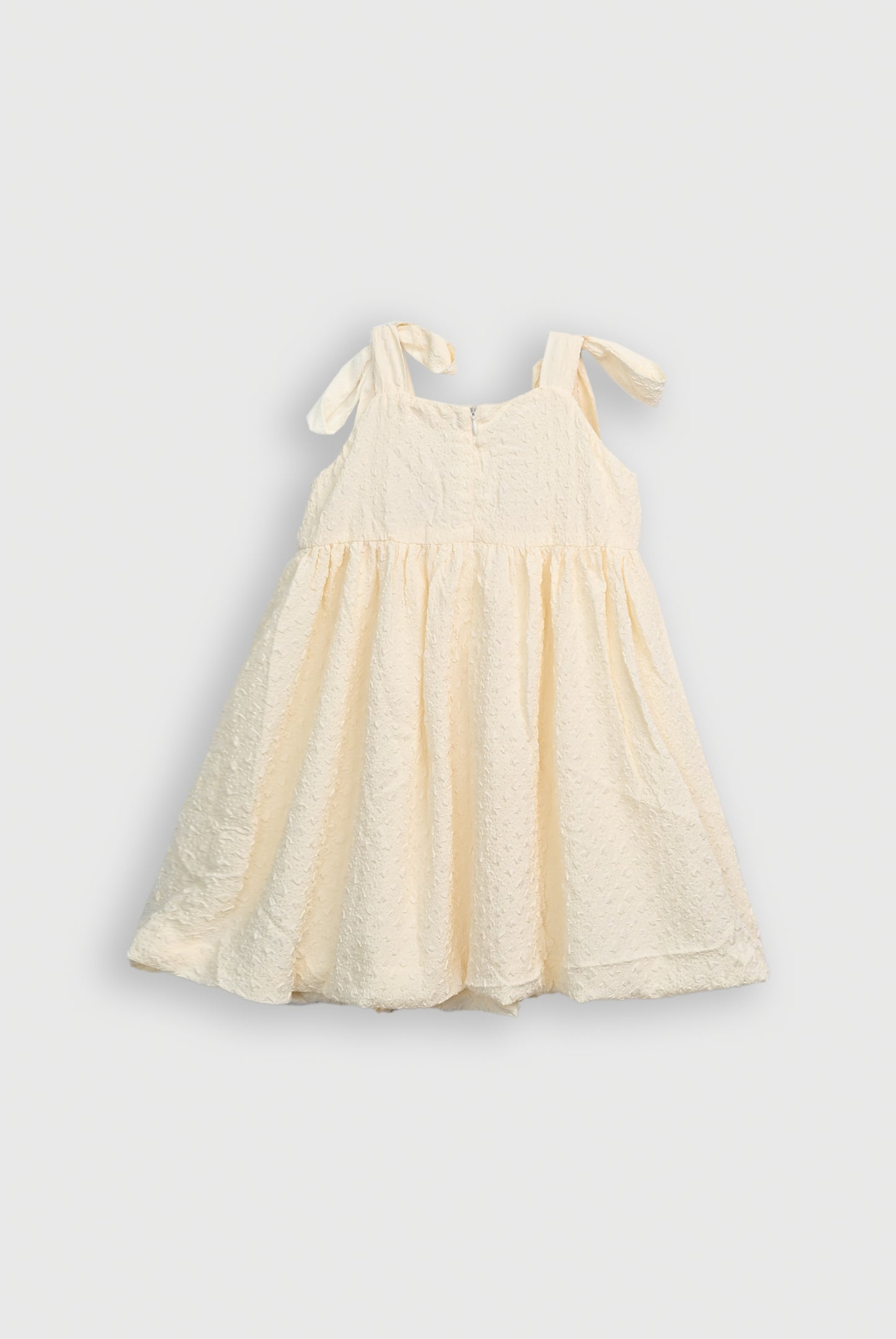 GIRLS CREAM FROCK Reality