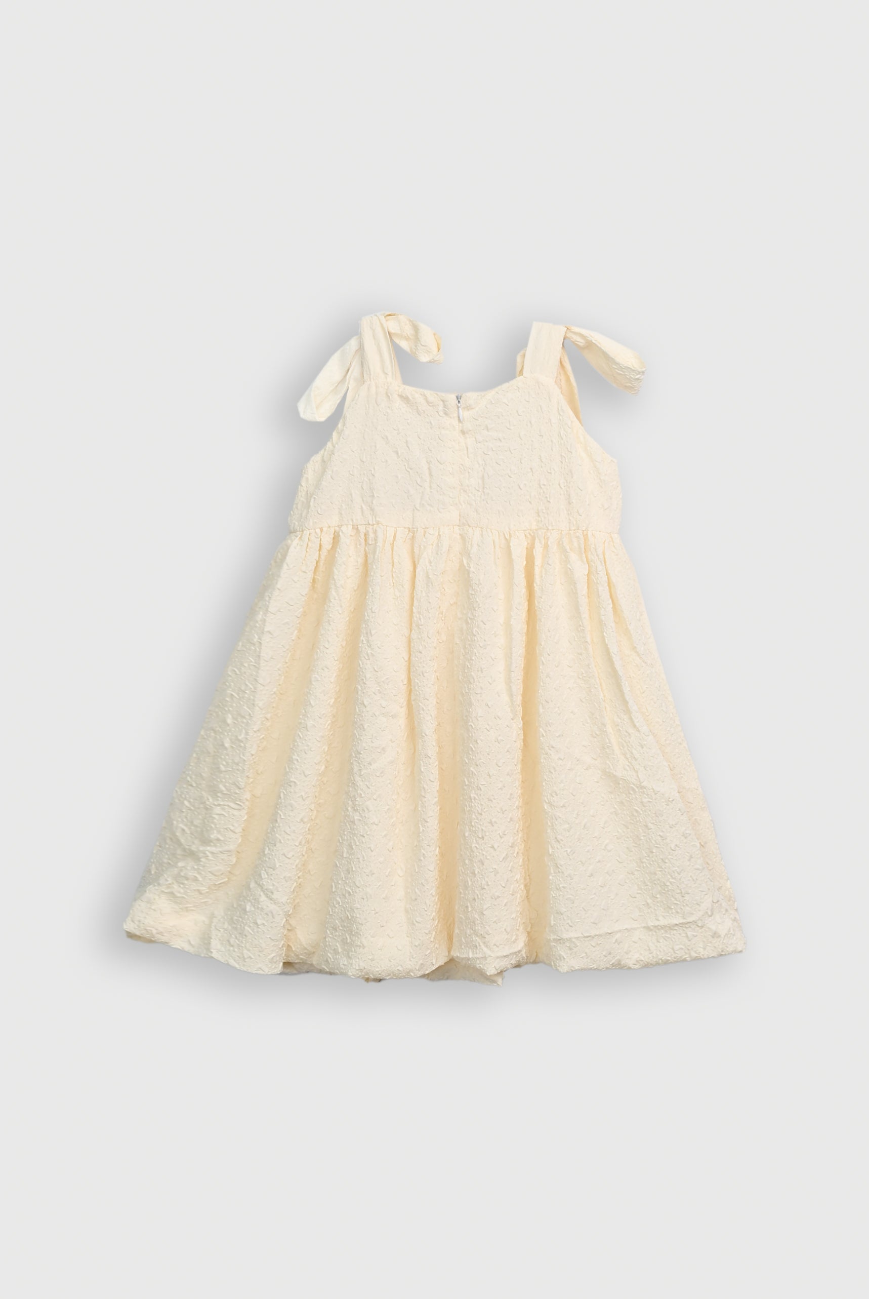 GIRLS CREAM FROCK Reality
