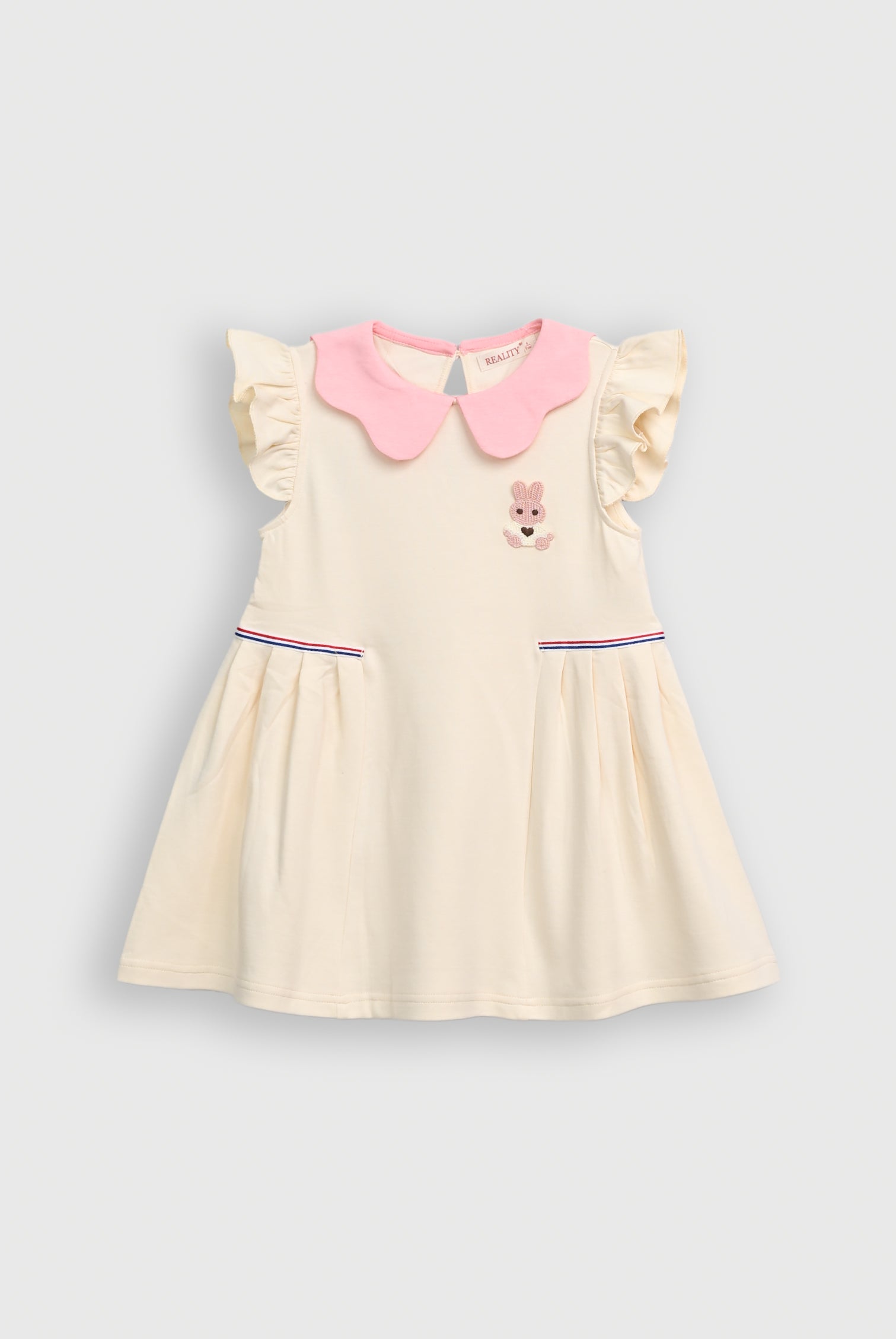 GIRLS CREAM FROCK Reality