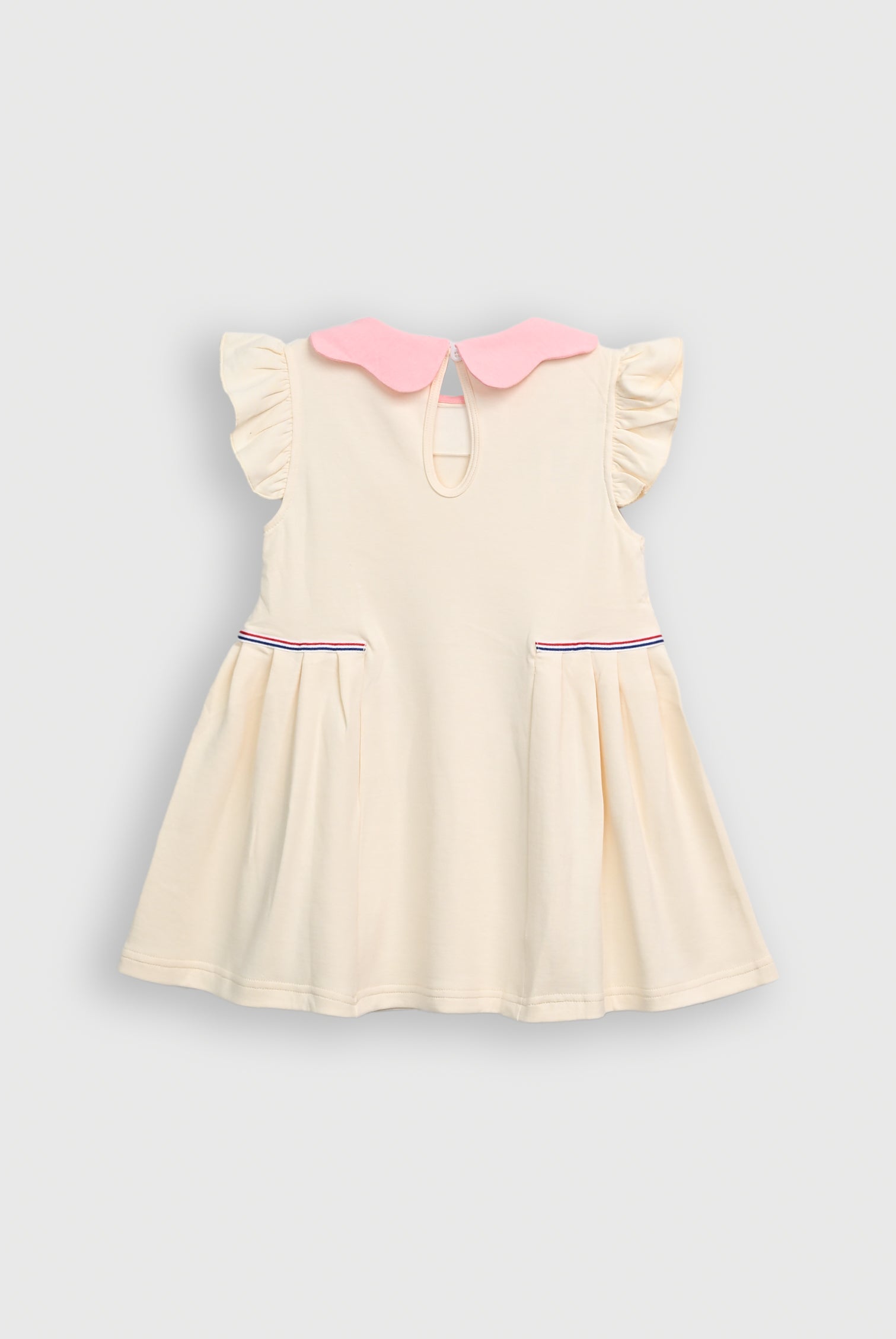GIRLS CREAM FROCK Reality