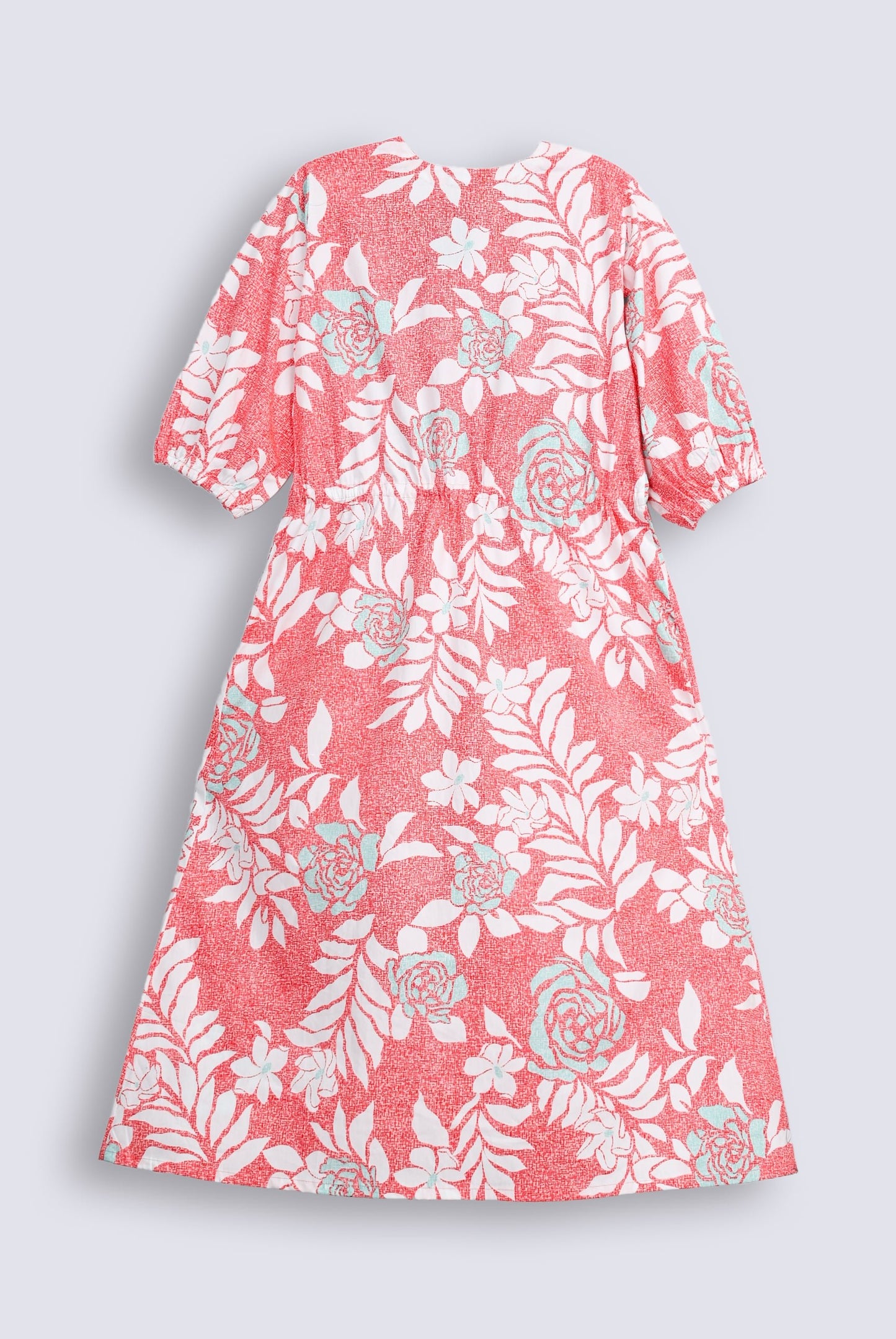 OBSIDIAN FLORAL RED FROCK Reality