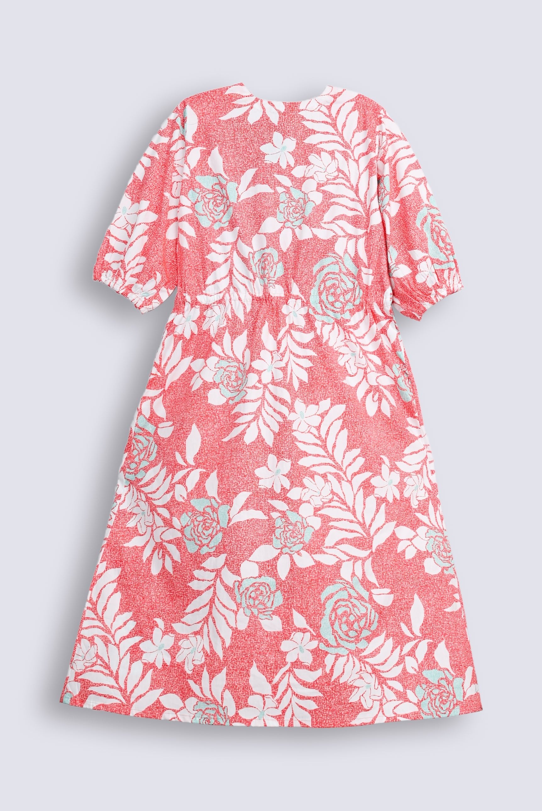 OBSIDIAN FLORAL RED FROCK Reality