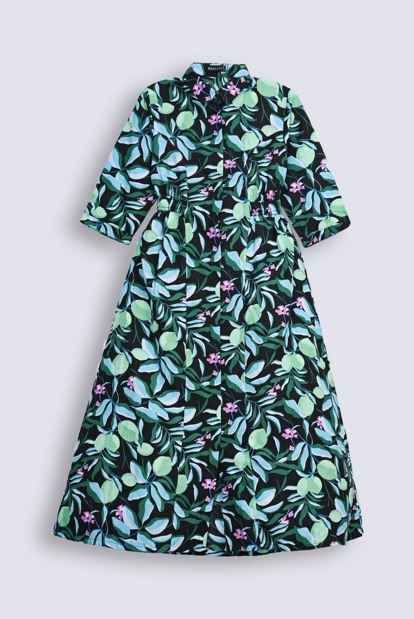 VERDANT WAVES GREEN FROCK Reality