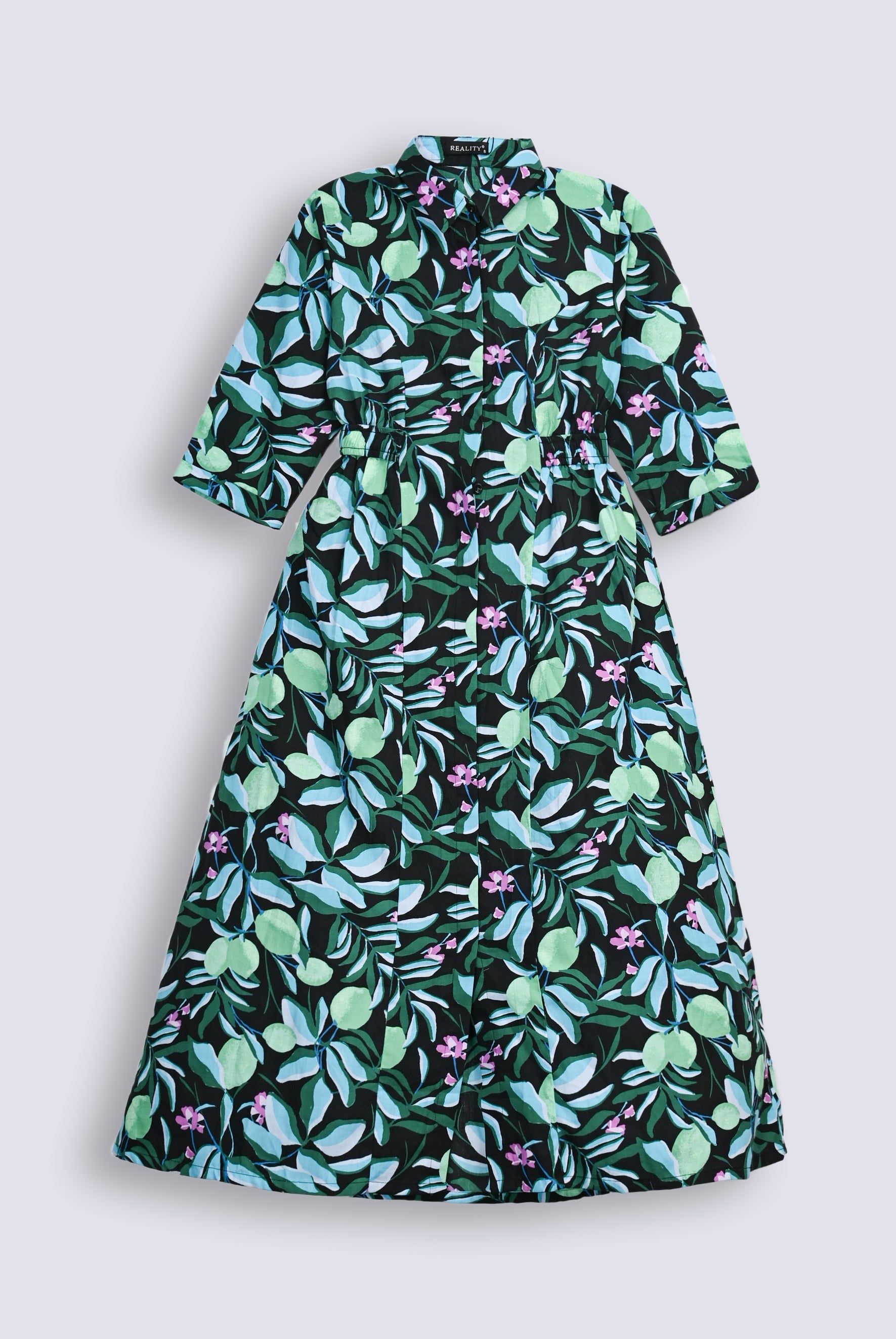 VERDANT WAVES GREEN FROCK Reality
