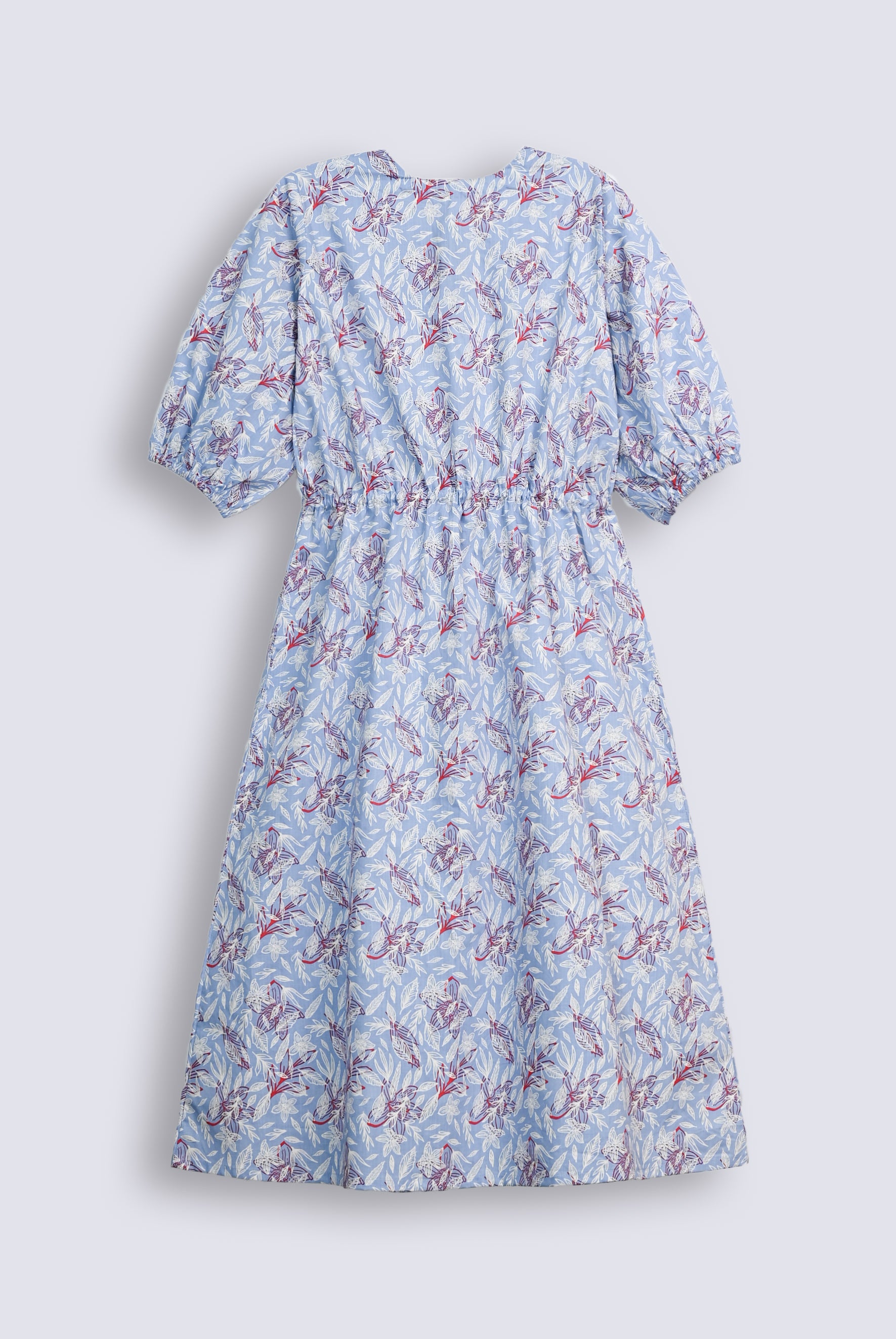 OBSIDIAN FLORAL SKY FROCK Reality