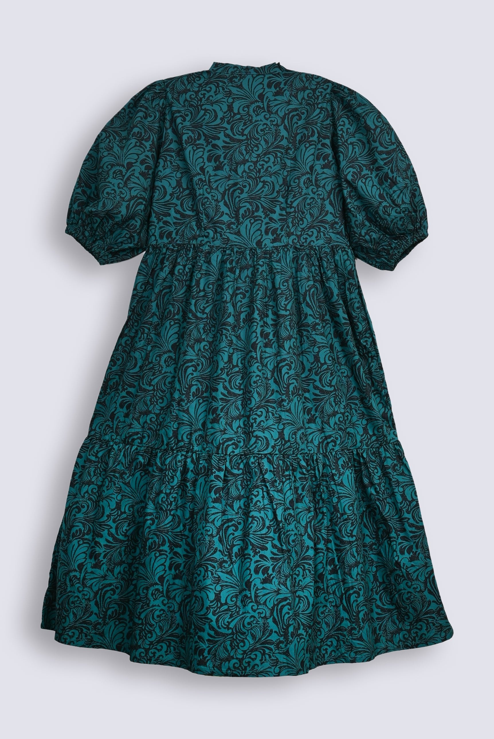 EMERALD SERENITY GREEN FROCK Reality