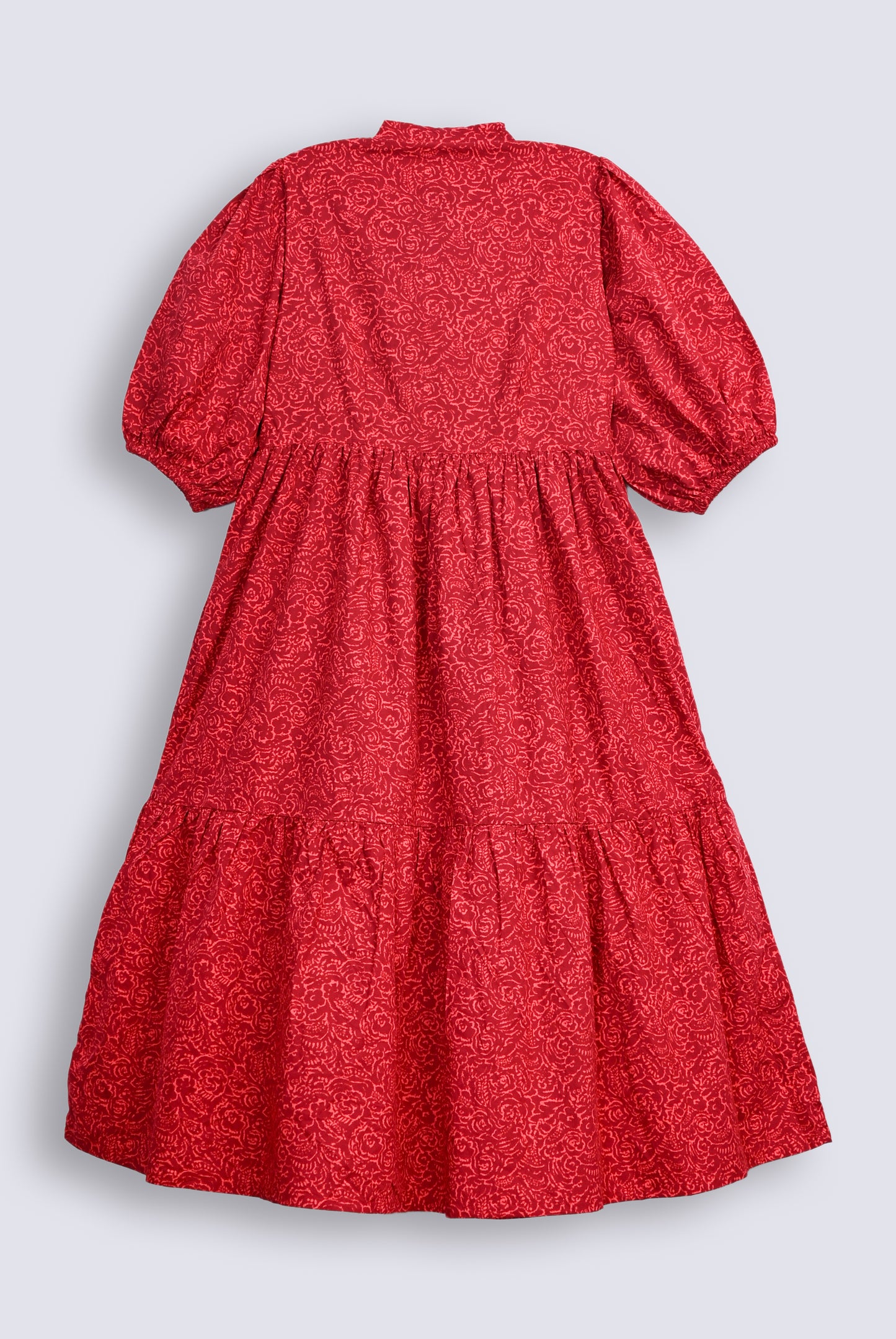 EMERALD SERENITY RED FROCK Reality